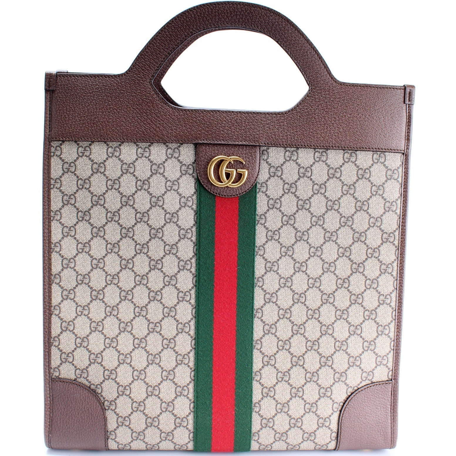 Gucci GG Supreme Ophidia Top Handle Tote Bag