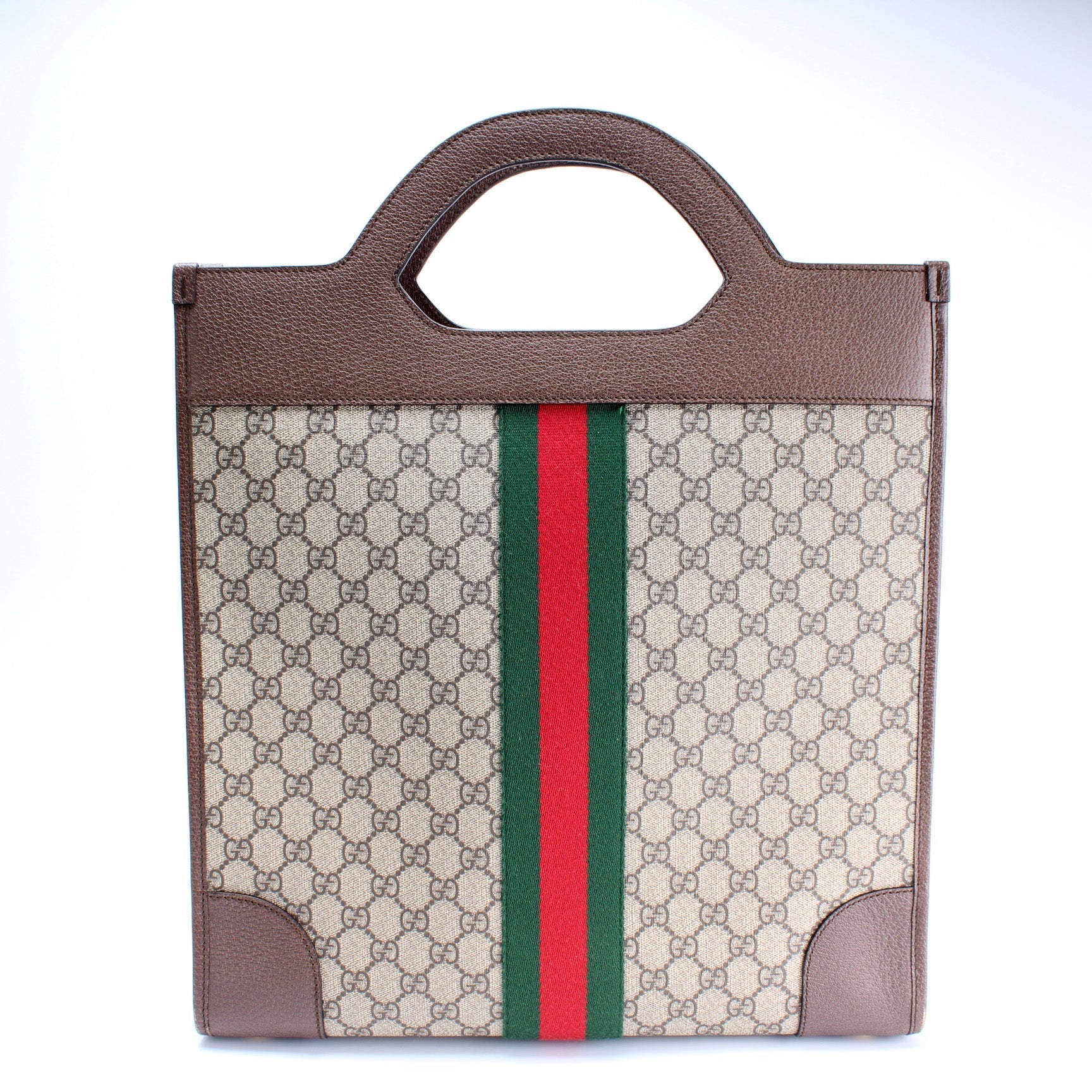 Gucci GG Supreme Ophidia Top Handle Tote Bag