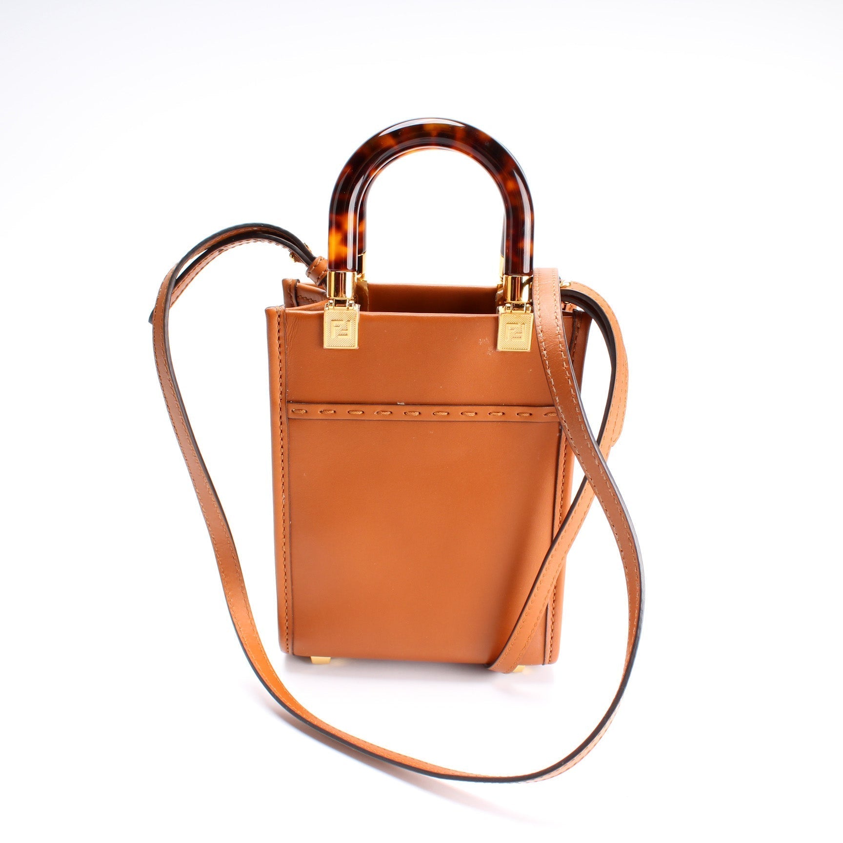 Fendi 8Bs051 Sunshine Shopper Bag Mini Travel Bag