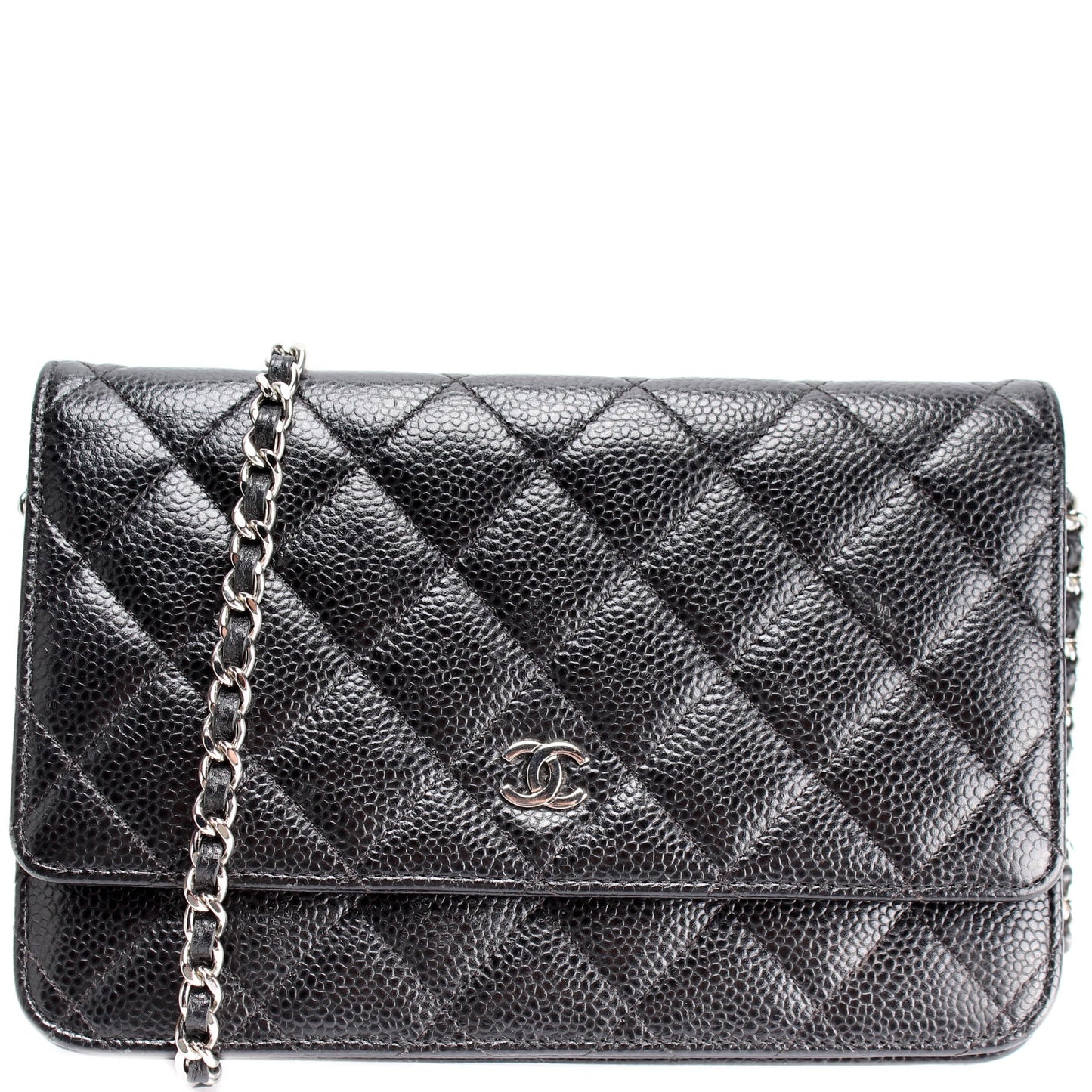 Chanel WOC Classic Quilted Caviar 24M Clutch Bag Caviar 24M