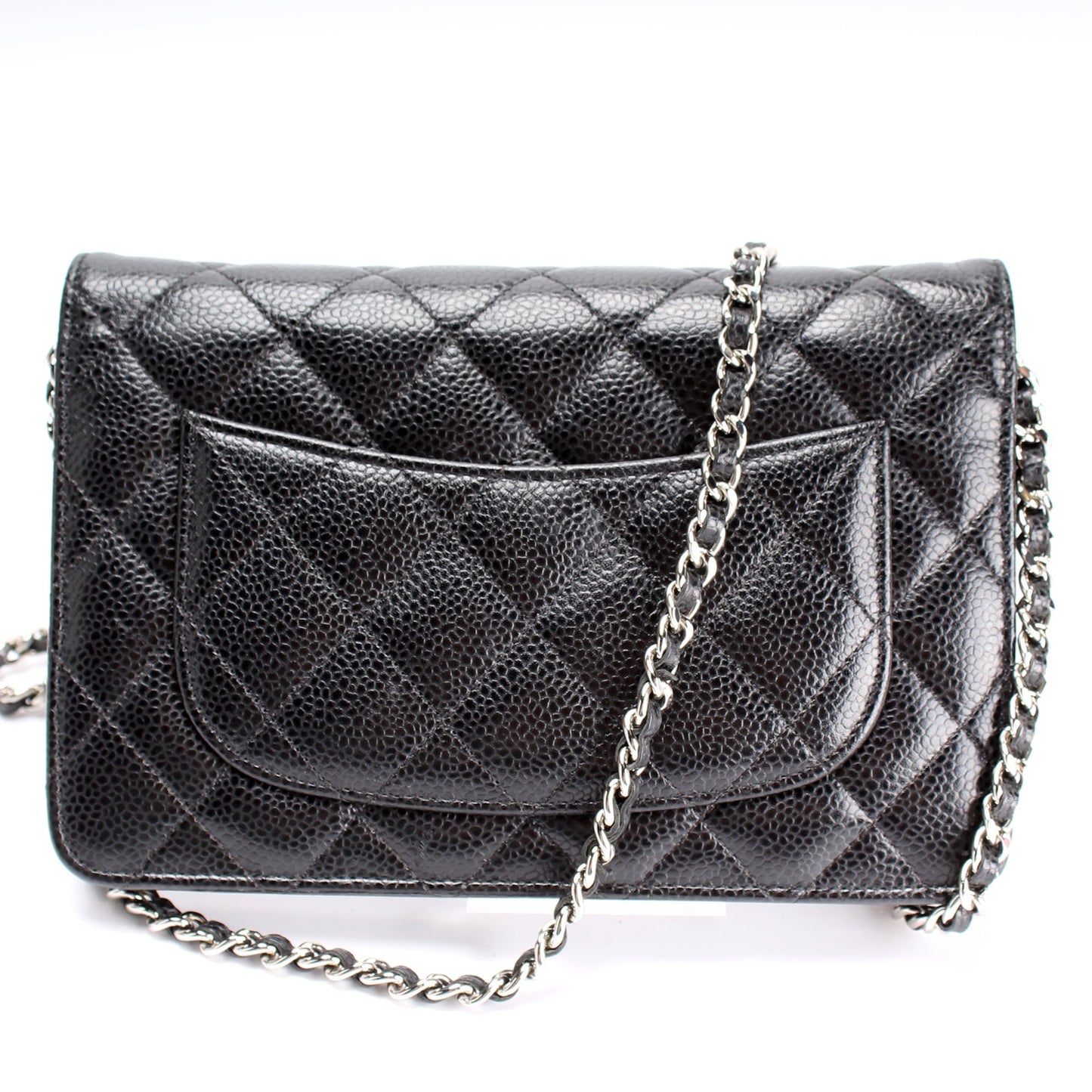 Chanel WOC Classic Quilted Caviar 24M Clutch Bag Caviar 24M