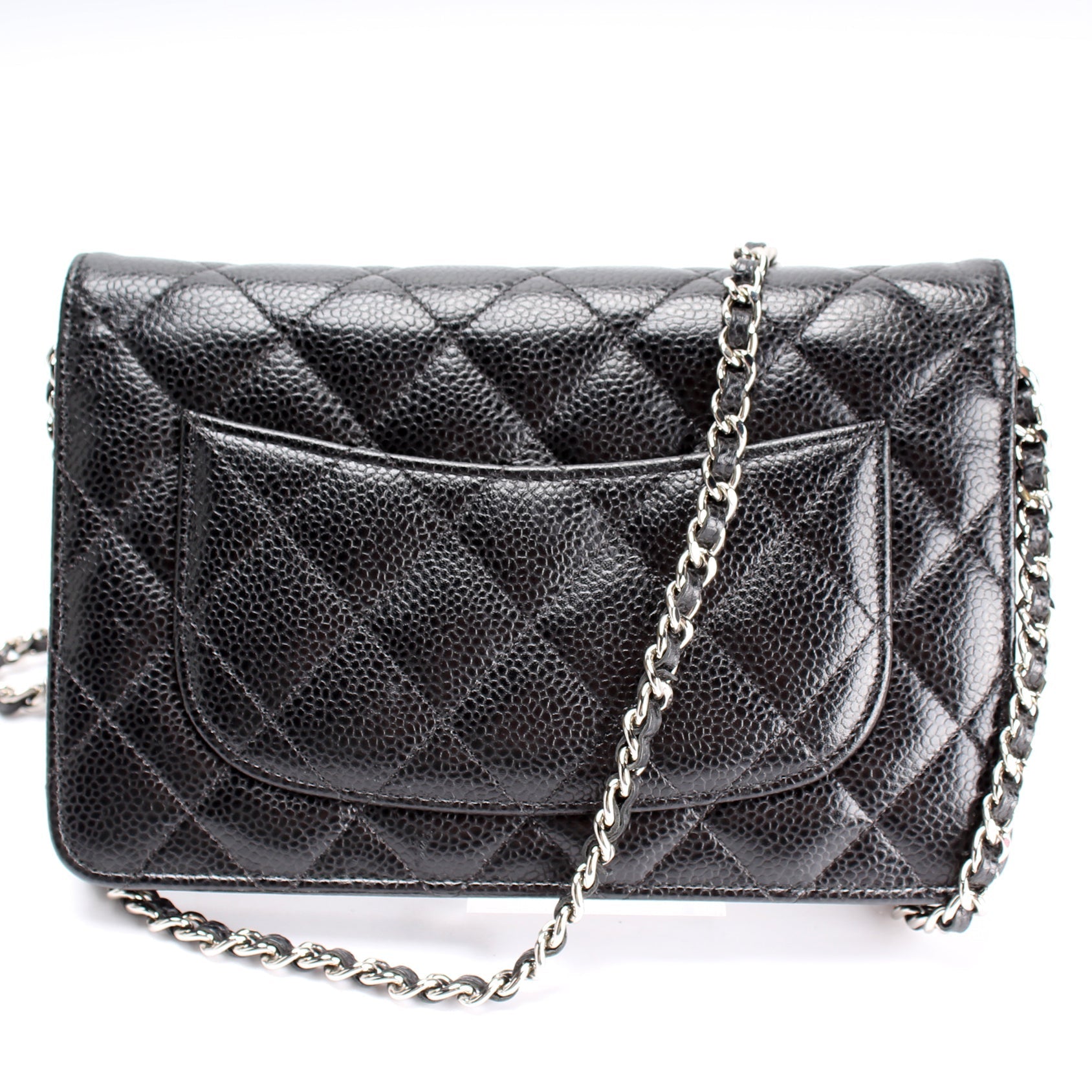 Chanel WOC Classic Quilted Caviar 24M Clutch Bag Caviar 24M