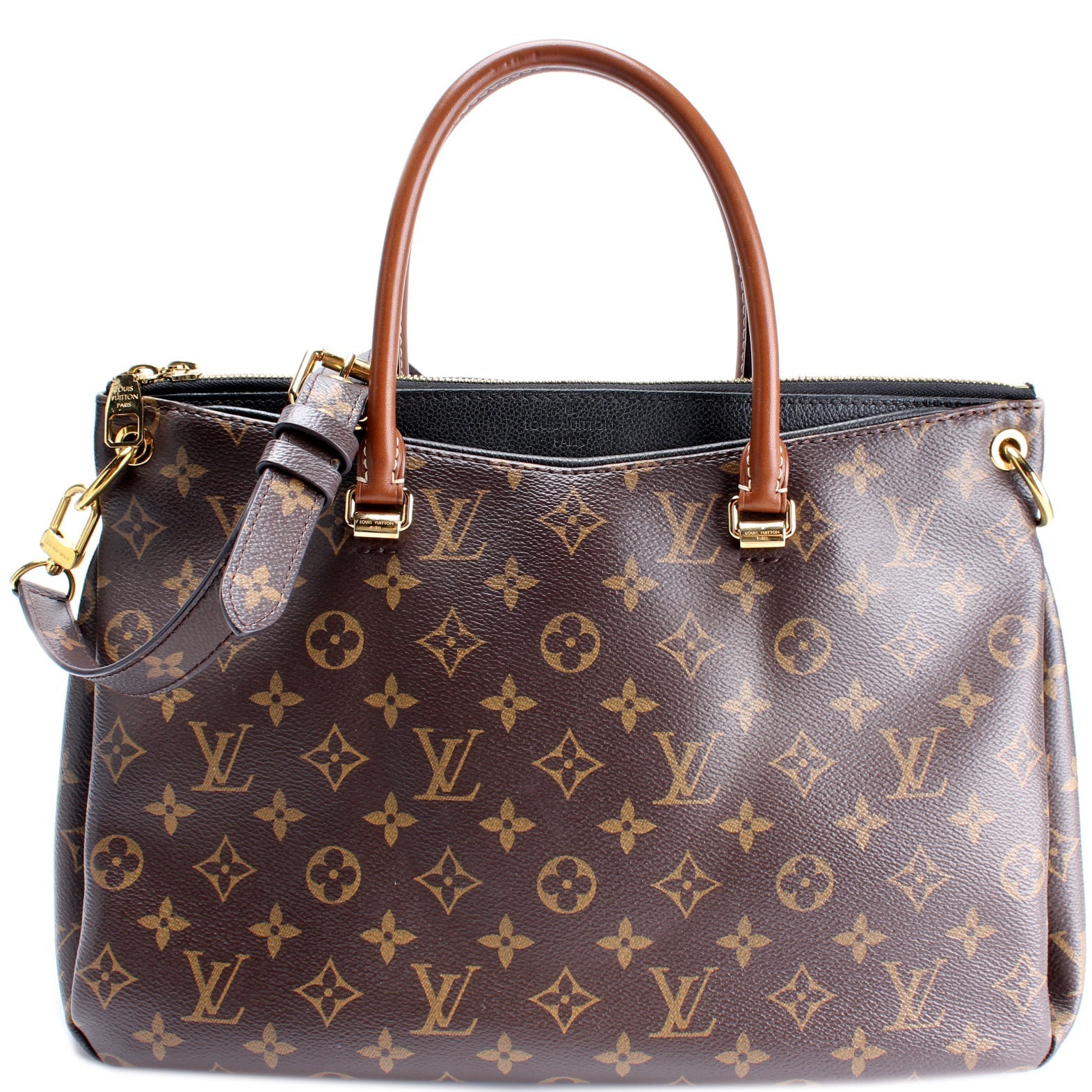 Louis Vuitton Pallas Side Monogram Canvas Tote Bag