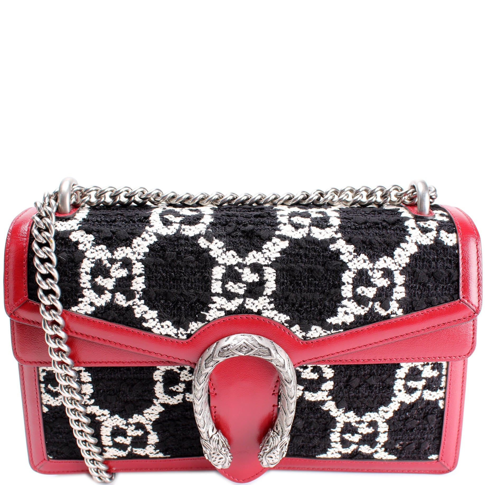 Gucci Dionysus Tweed GG Small Shoulder Bag Shoulder Small