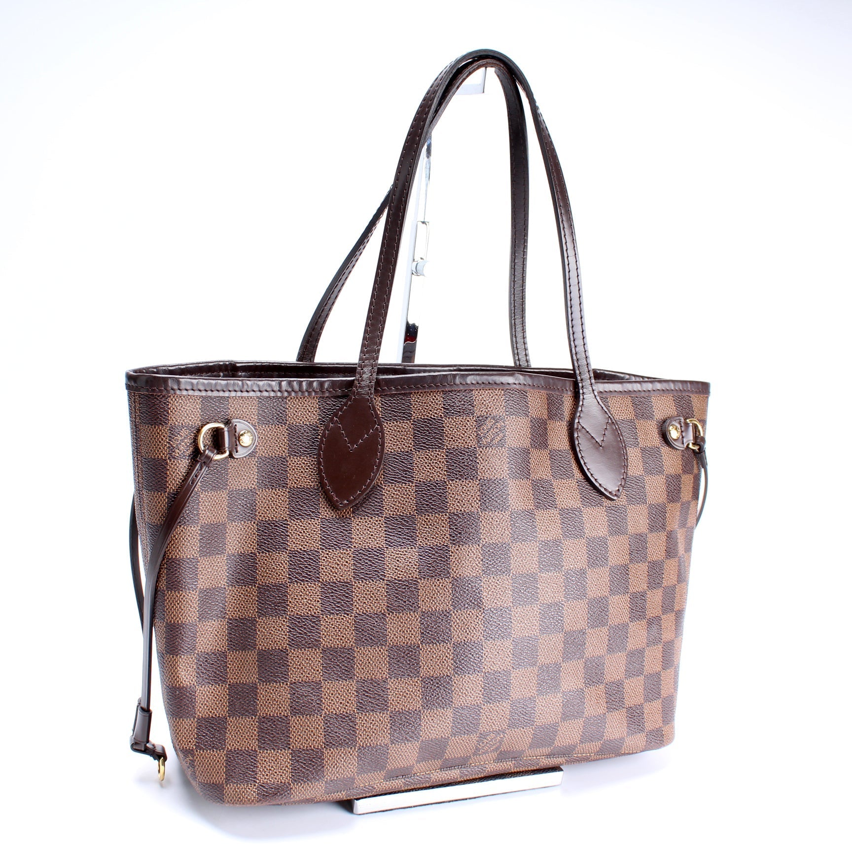 Louis Vuitton Neverfull PM Ebene Damier Tote Bag Ebene 5