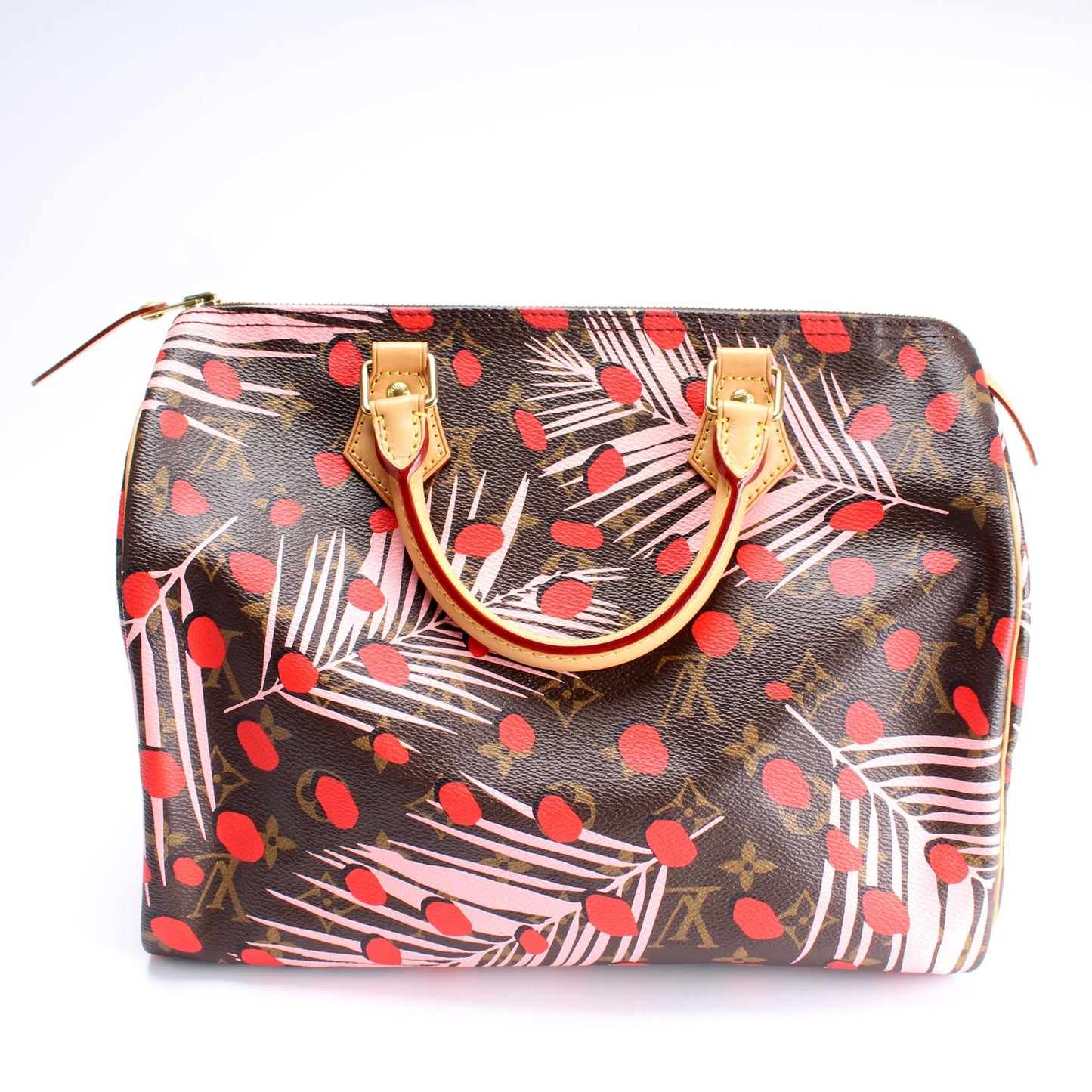 Louis Vuitton Speedy 30 Jungle Dots Monogram Handbag