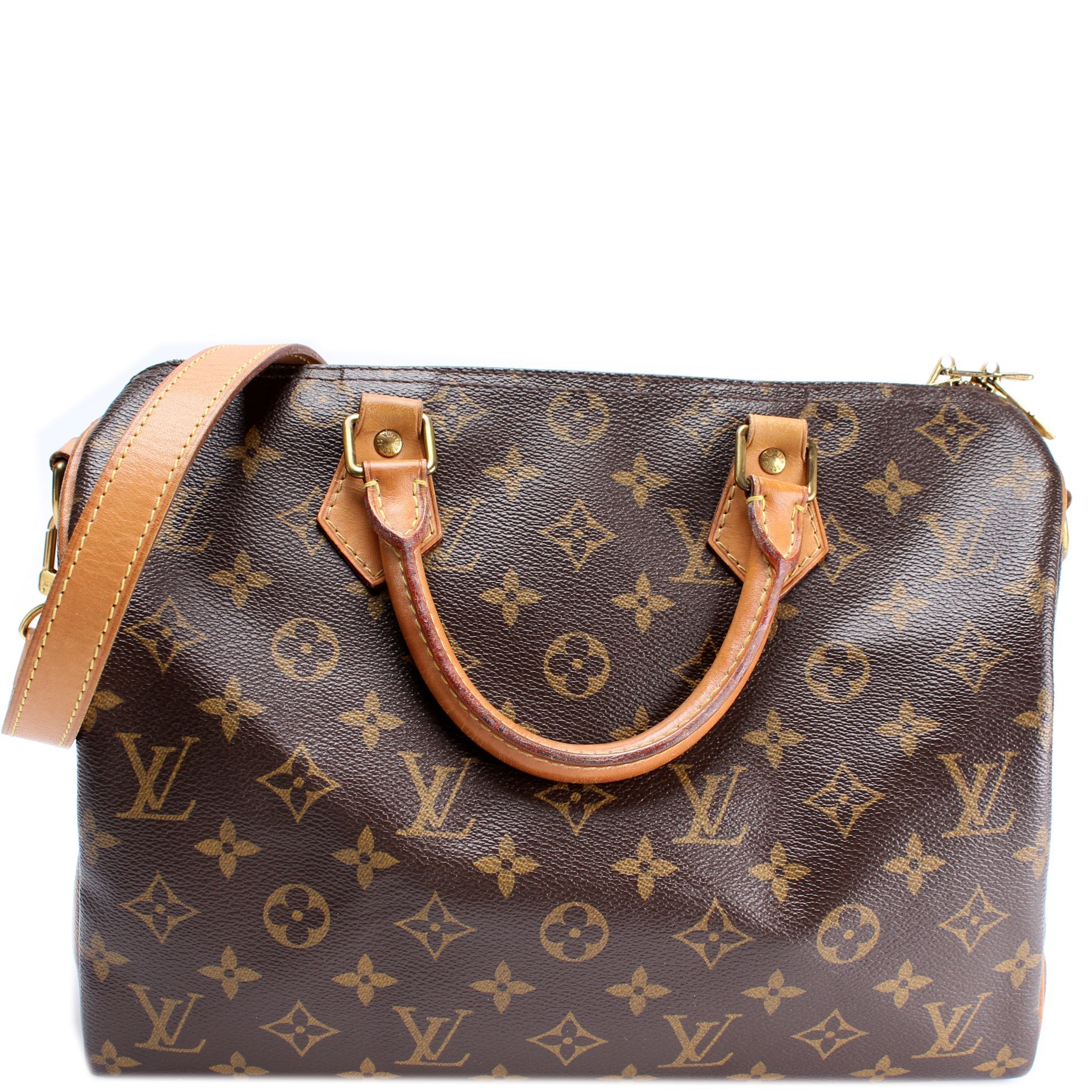 Louis Vuitton Speedy 30 Bandouliere Monogram Handbag Monogram 2