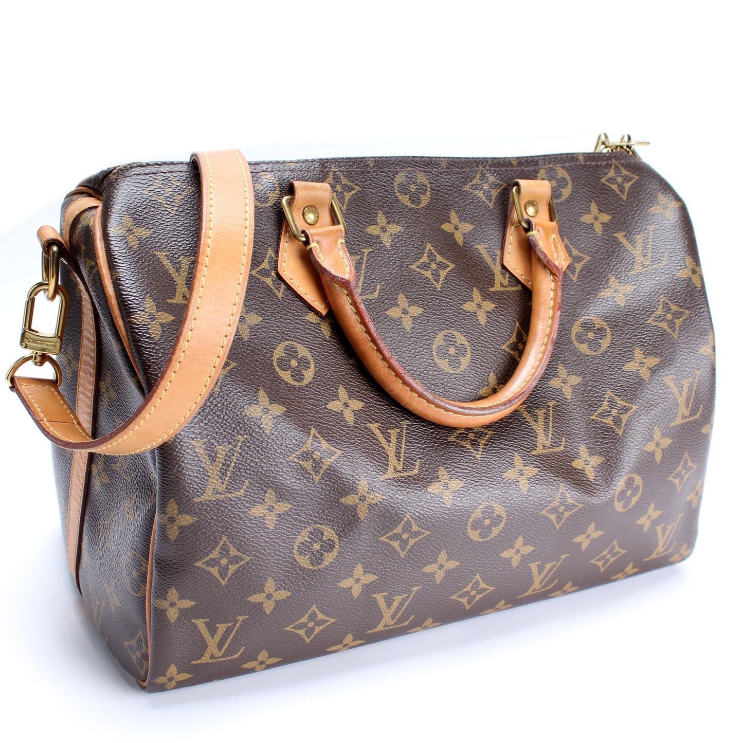 Louis Vuitton Speedy 30 Bandouliere Monogram Handbag Monogram 2