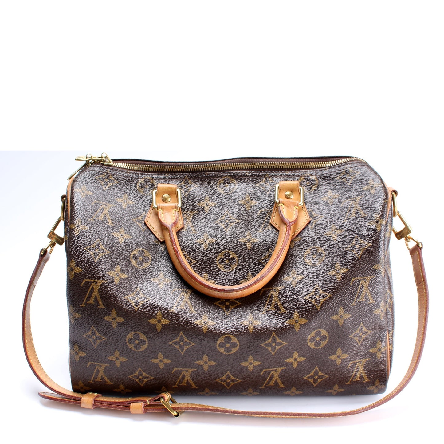 Louis Vuitton Speedy 30 Bandouliere Monogram Handbag Monogram 2