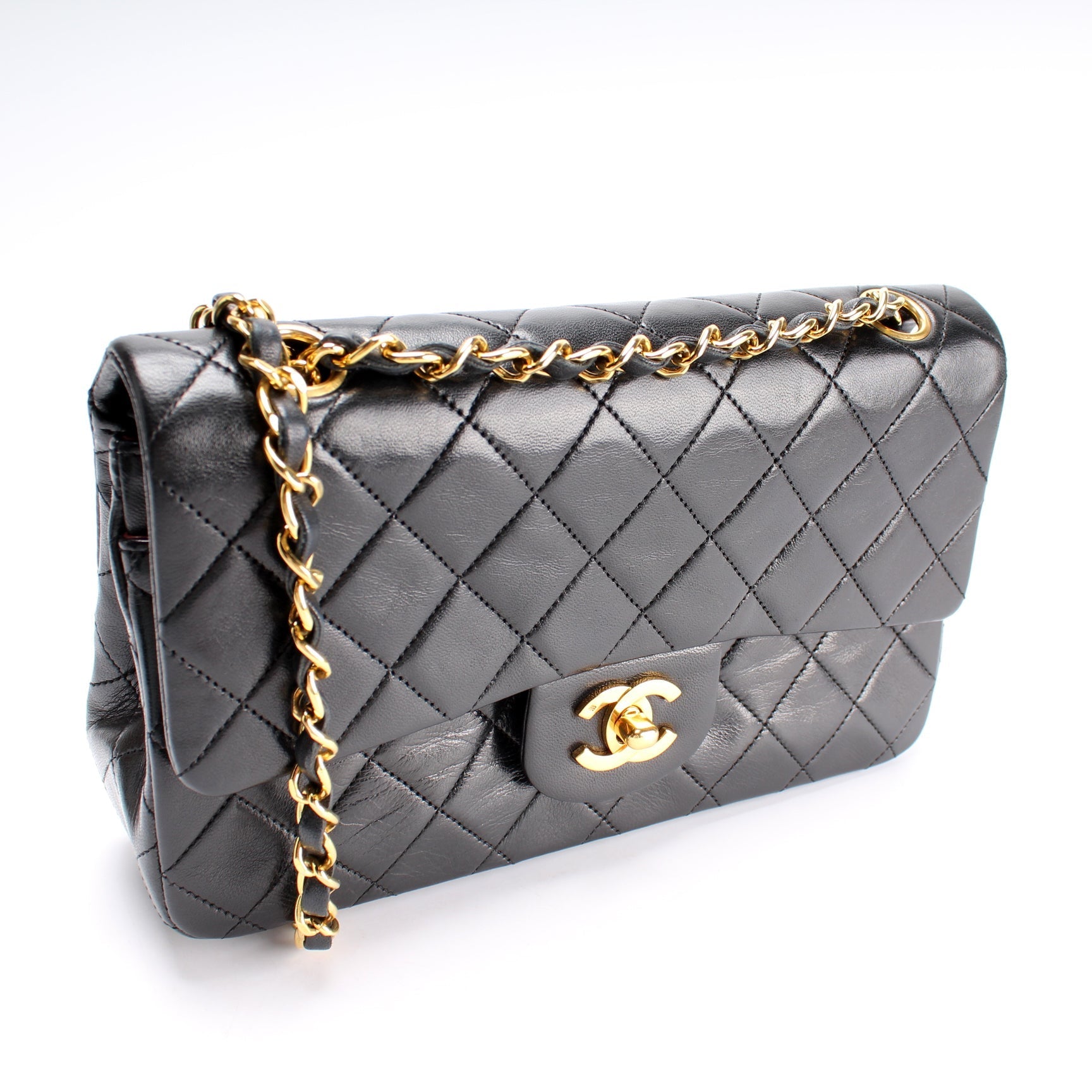 Chanel Classic Flap Lambskin 1M Small Handbag