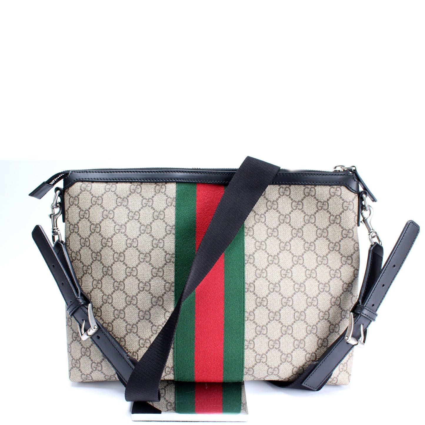 Gucci GG Supreme Messenger Travel Bag 12