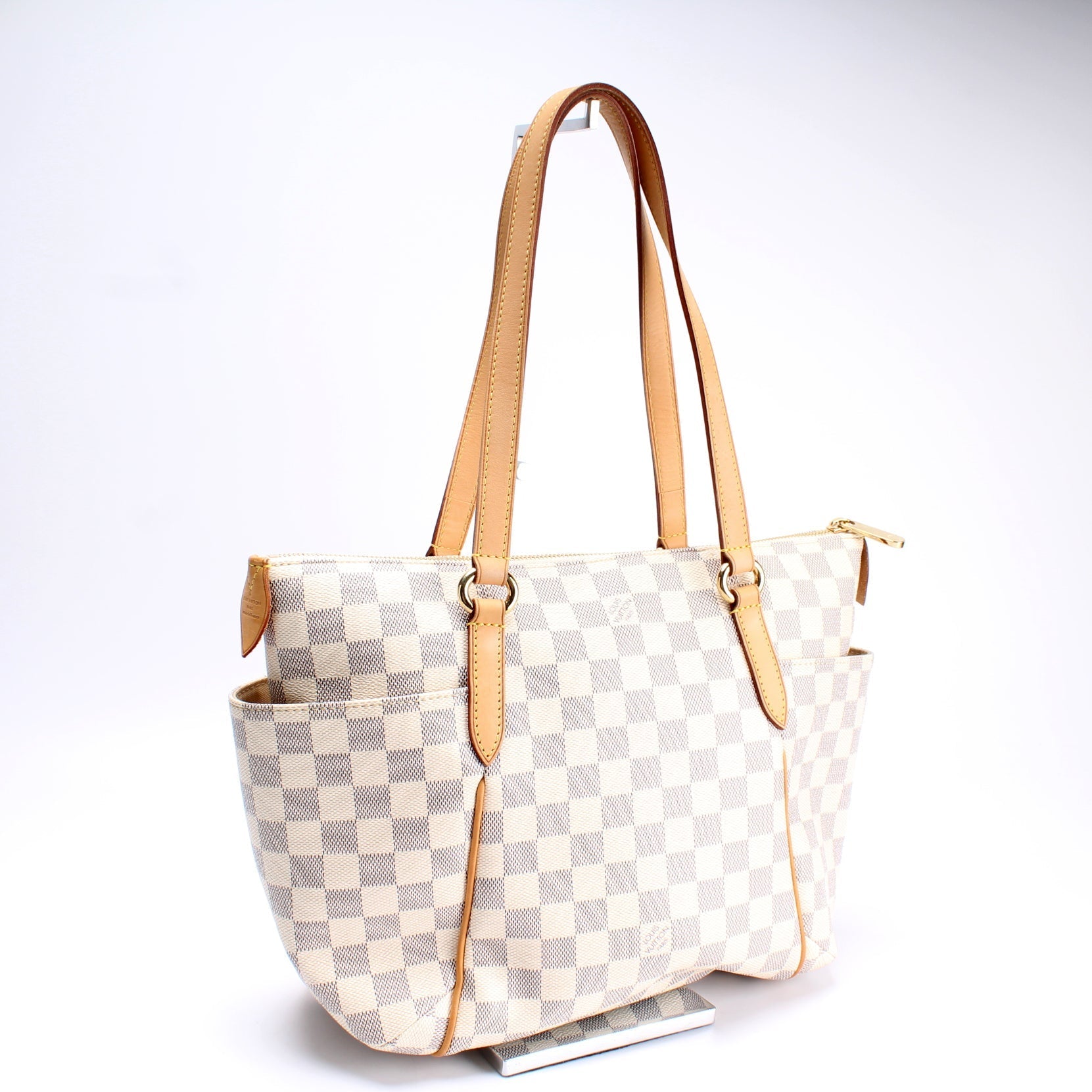 Louis Vuitton Totally Azur PM Damier Handbag Damier Azur