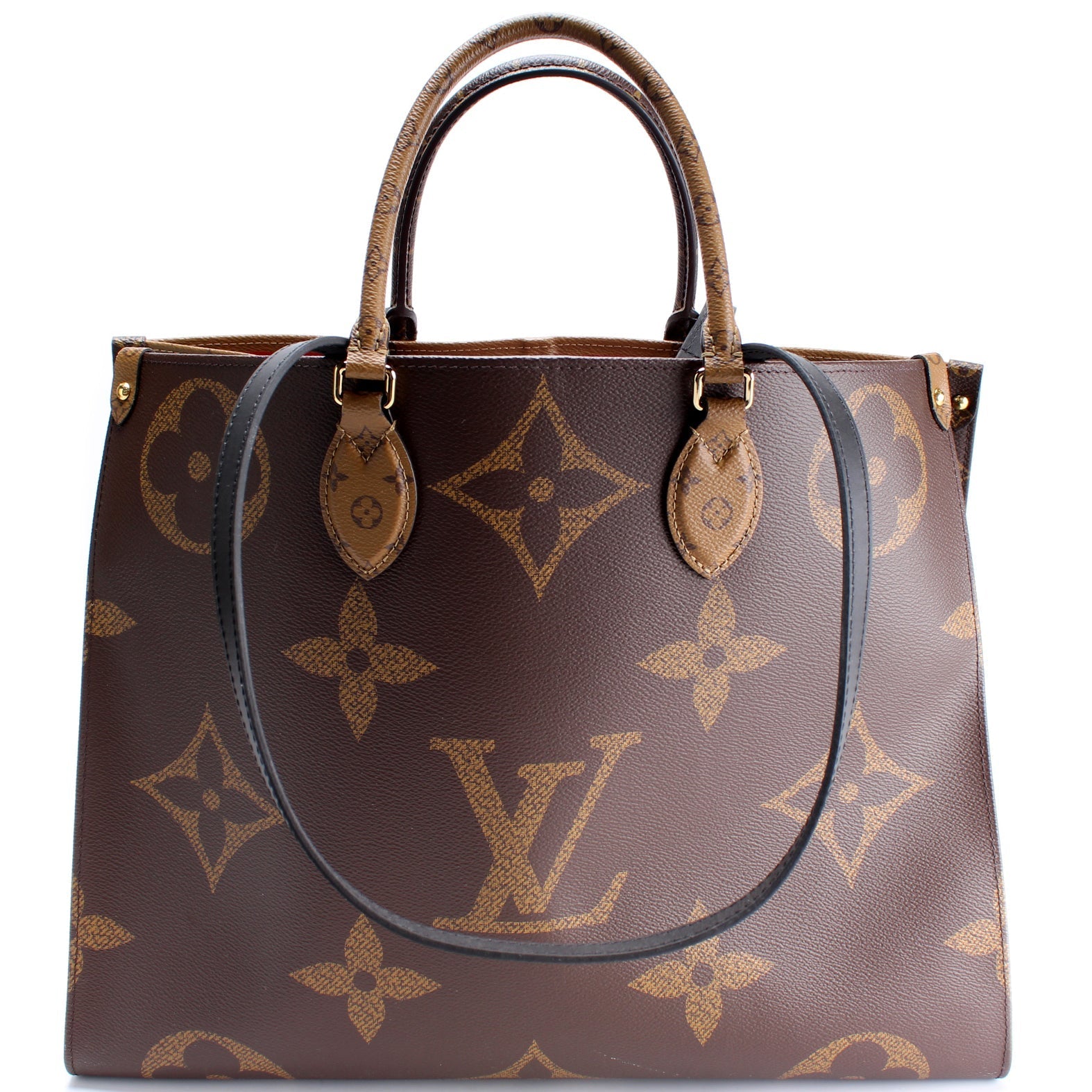 Louis Vuitton ONTHEGO GM Reverse Monogram Handbag Reverse Monogram