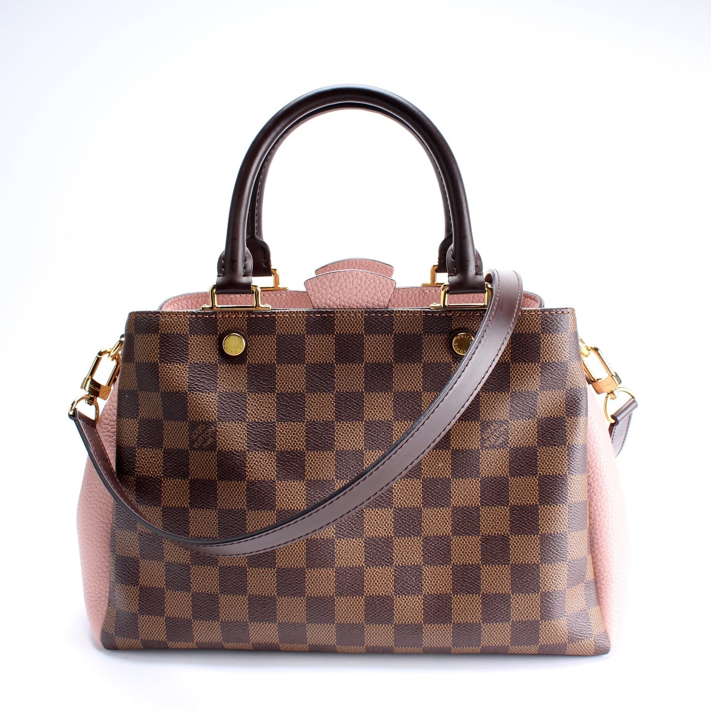 Louis Vuitton Brittany Ebene Damier Handbag Ebene 2