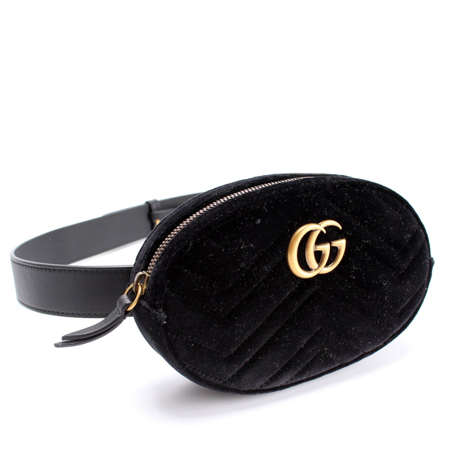 Gucci Marmont Velvet Belt Bag 1