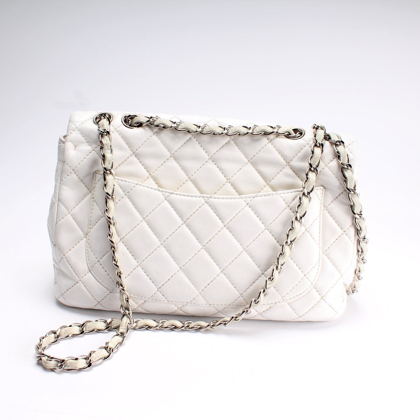 Chanel Classic Flap Jumbo Lambskin 12M Handbag