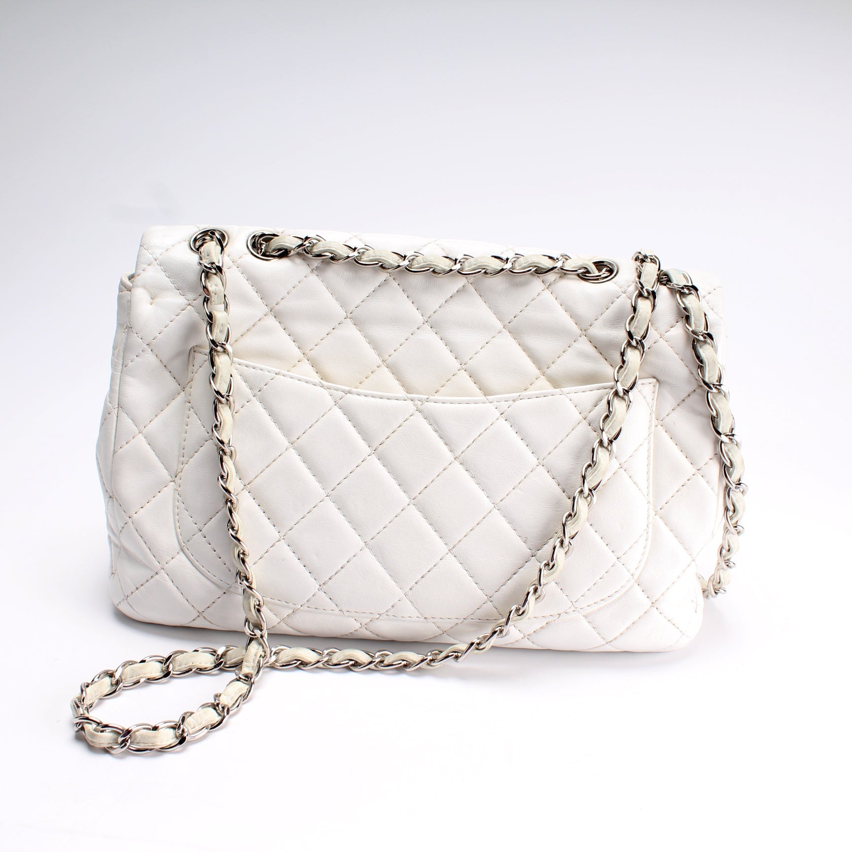 Chanel Classic Flap Jumbo Lambskin 12M Handbag