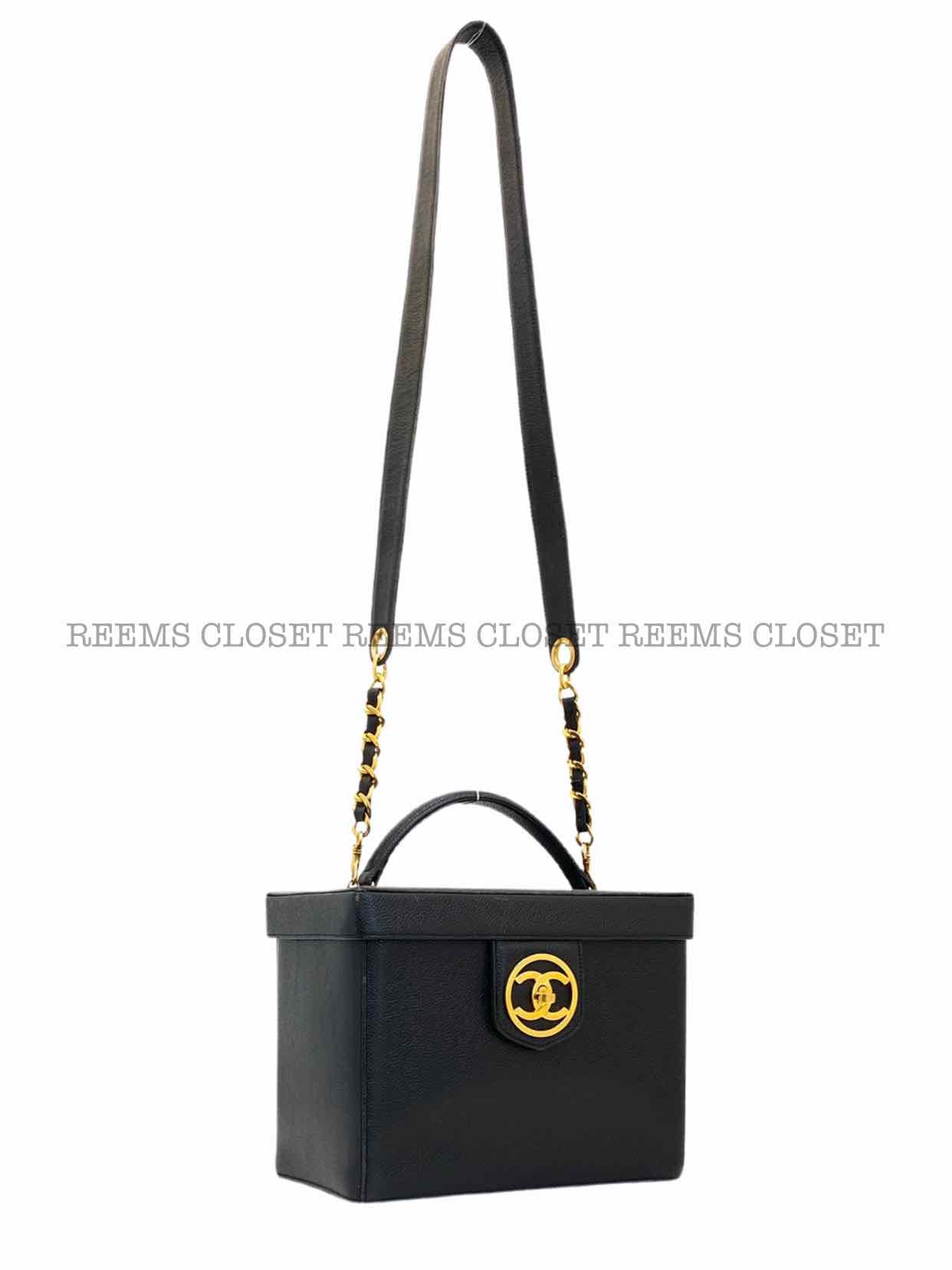CHANEL   Black Vanity Case