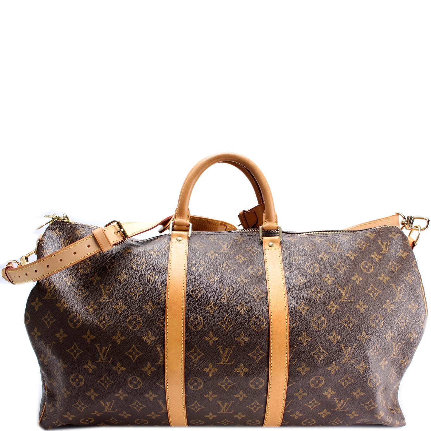 Louis Vuitton Keepall 55 Bandouliere Monogram Travel Bag Monogram 2