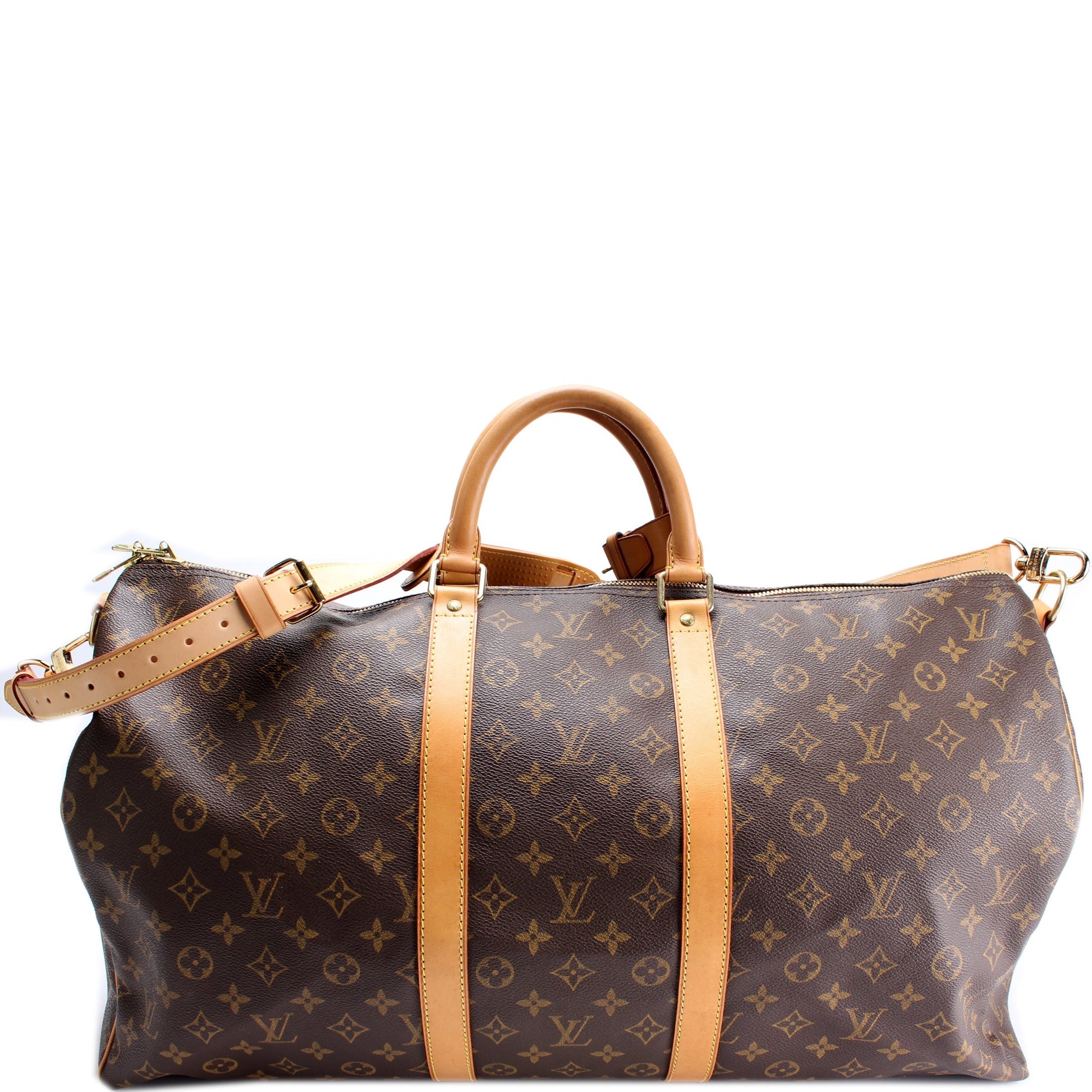 Louis Vuitton Keepall 55 Bandouliere Monogram Travel Bag Monogram 2