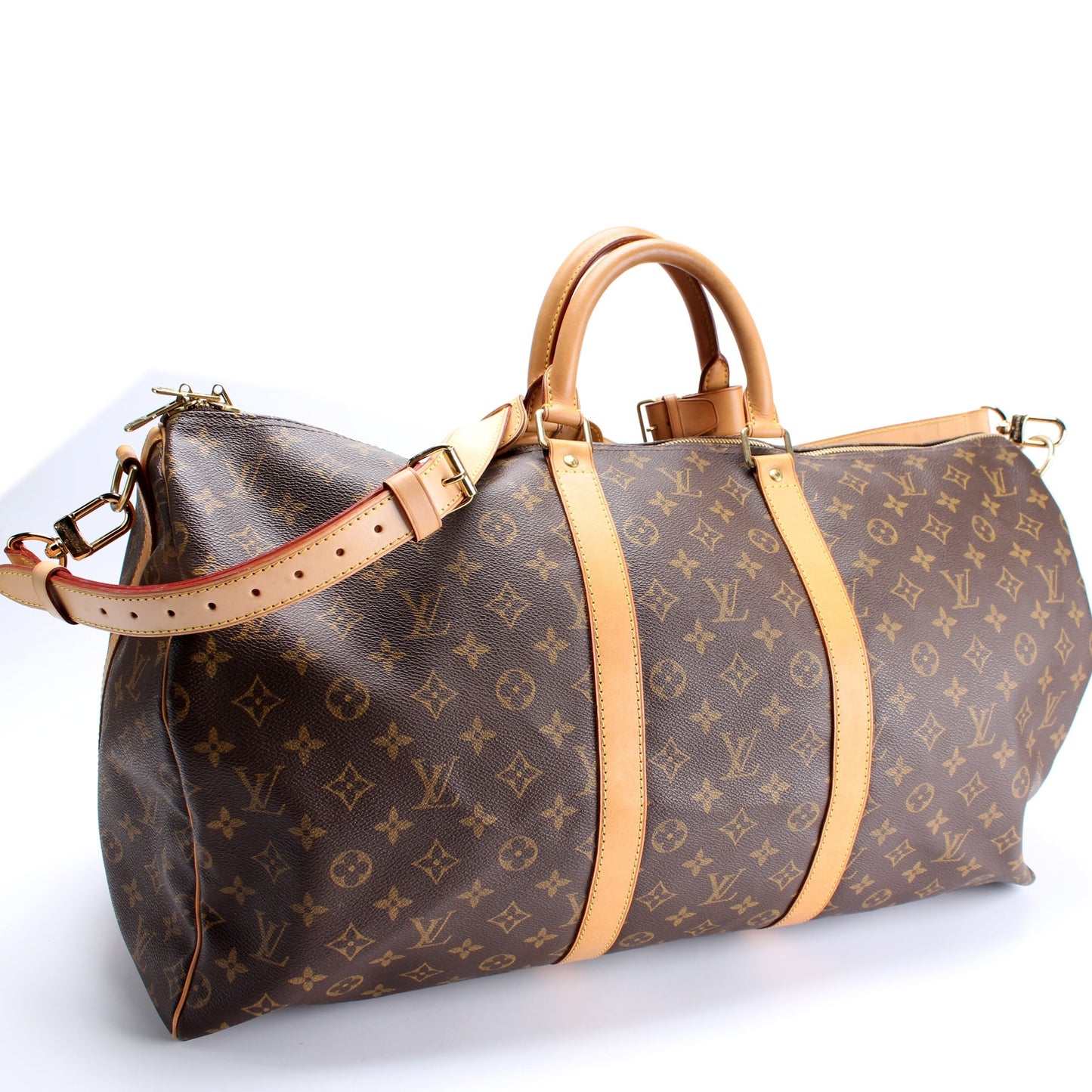 Louis Vuitton Keepall 55 Bandouliere Monogram Travel Bag Monogram 2