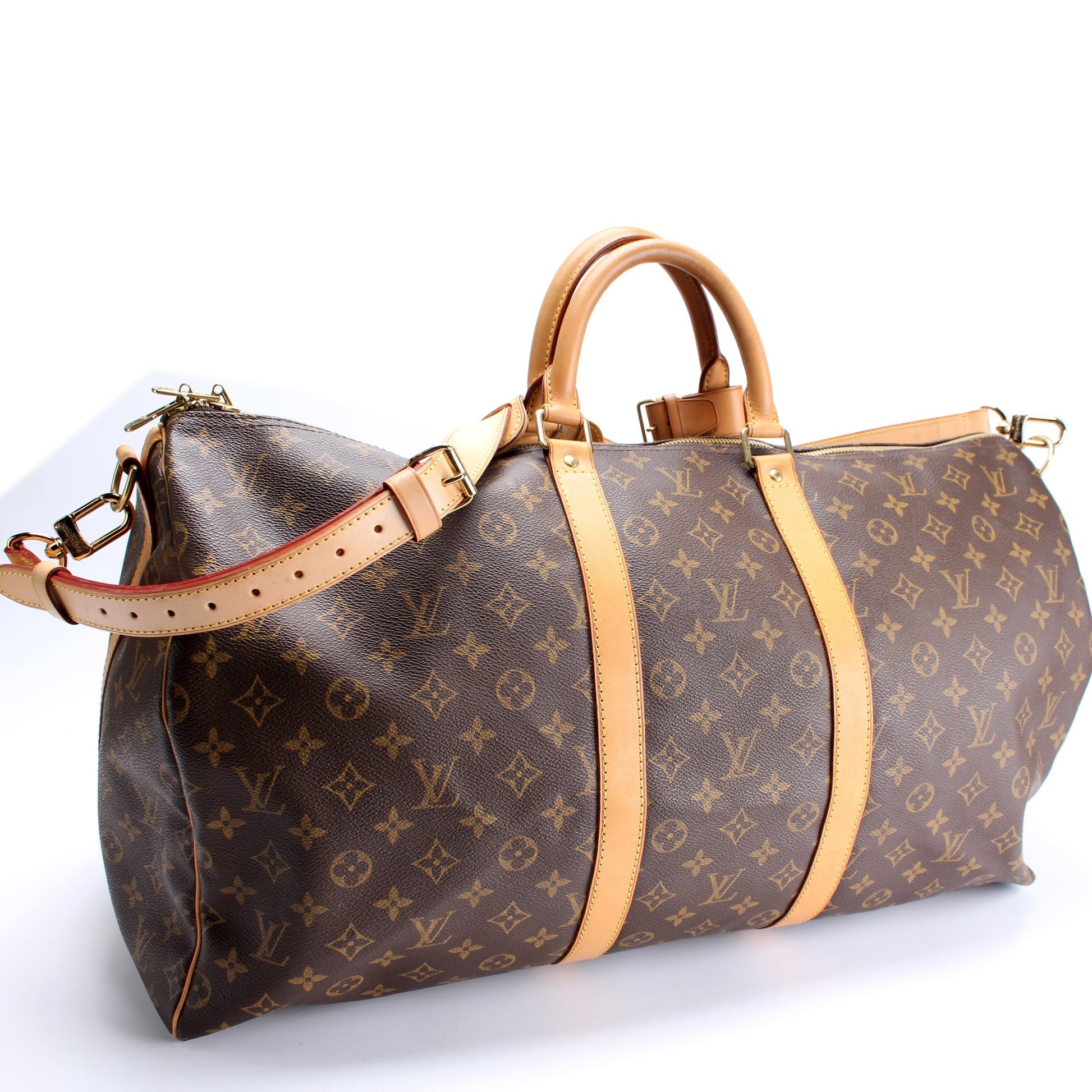 Louis Vuitton Keepall 55 Bandouliere Monogram Travel Bag Monogram 2