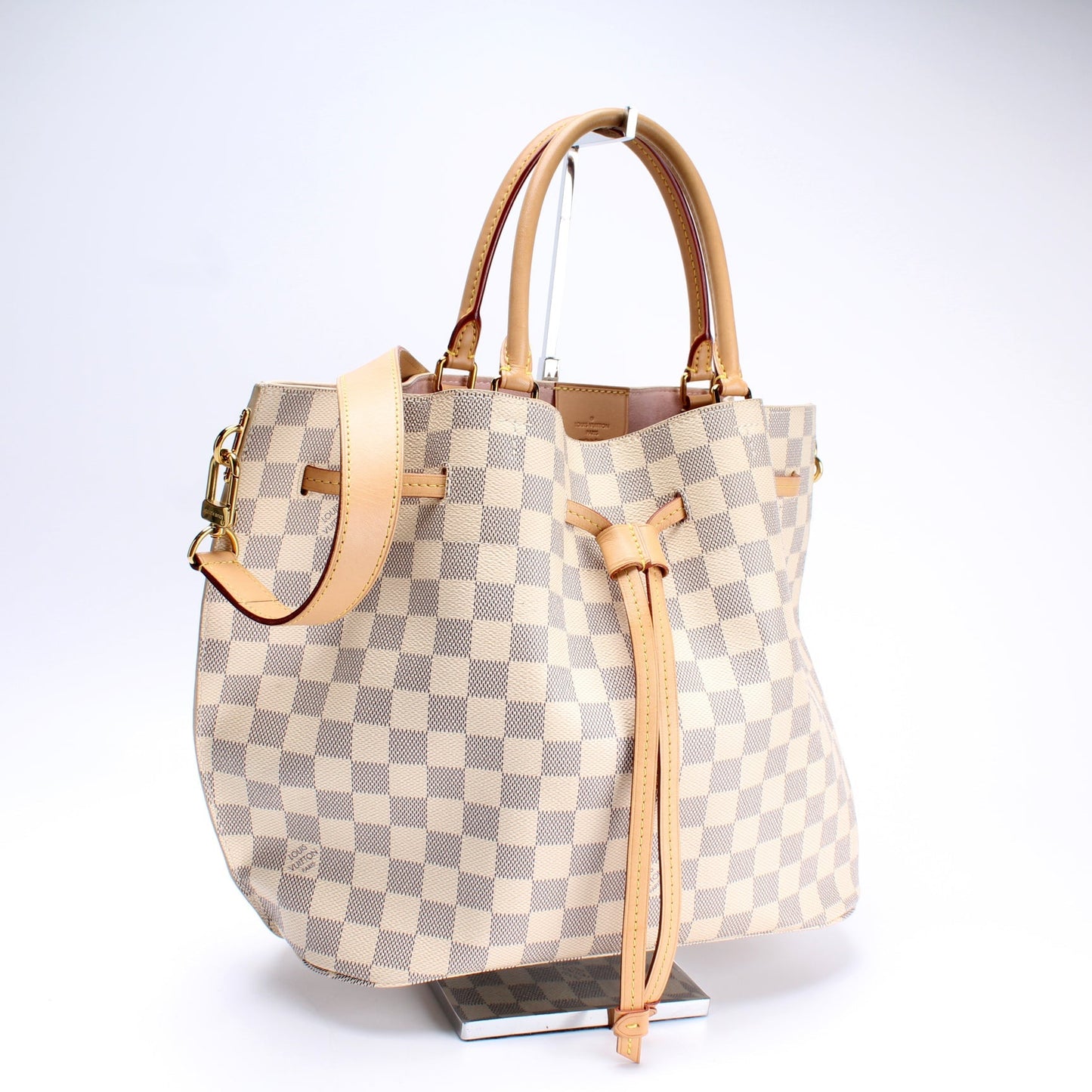 Louis Vuitton Girolata Azur Damier Handbag Azur 1