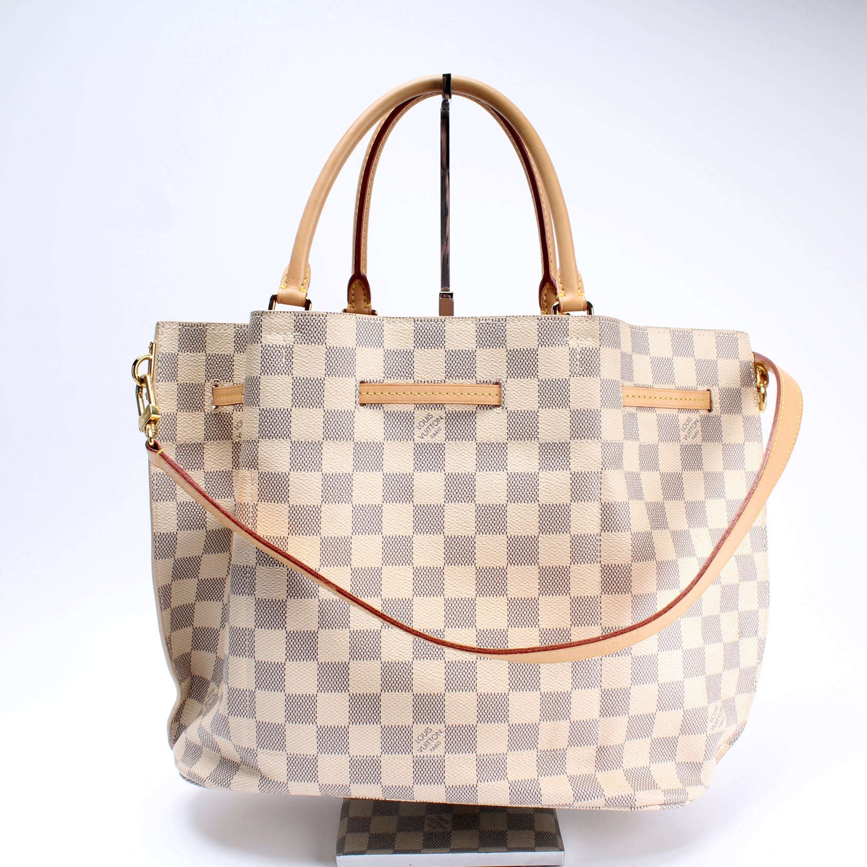 Louis Vuitton Girolata Azur Damier Handbag Azur 1