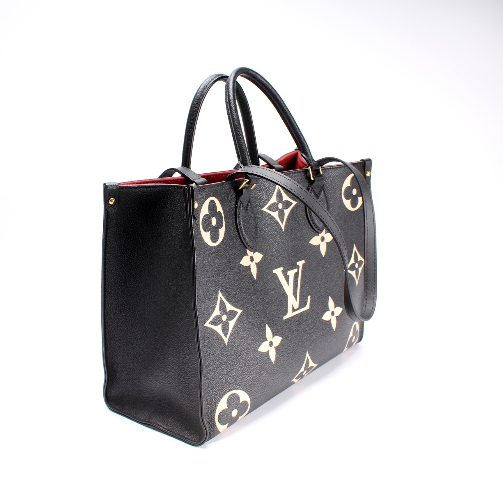 Louis Vuitton ONTHEGO MM Bicolor Empreinte Handbag