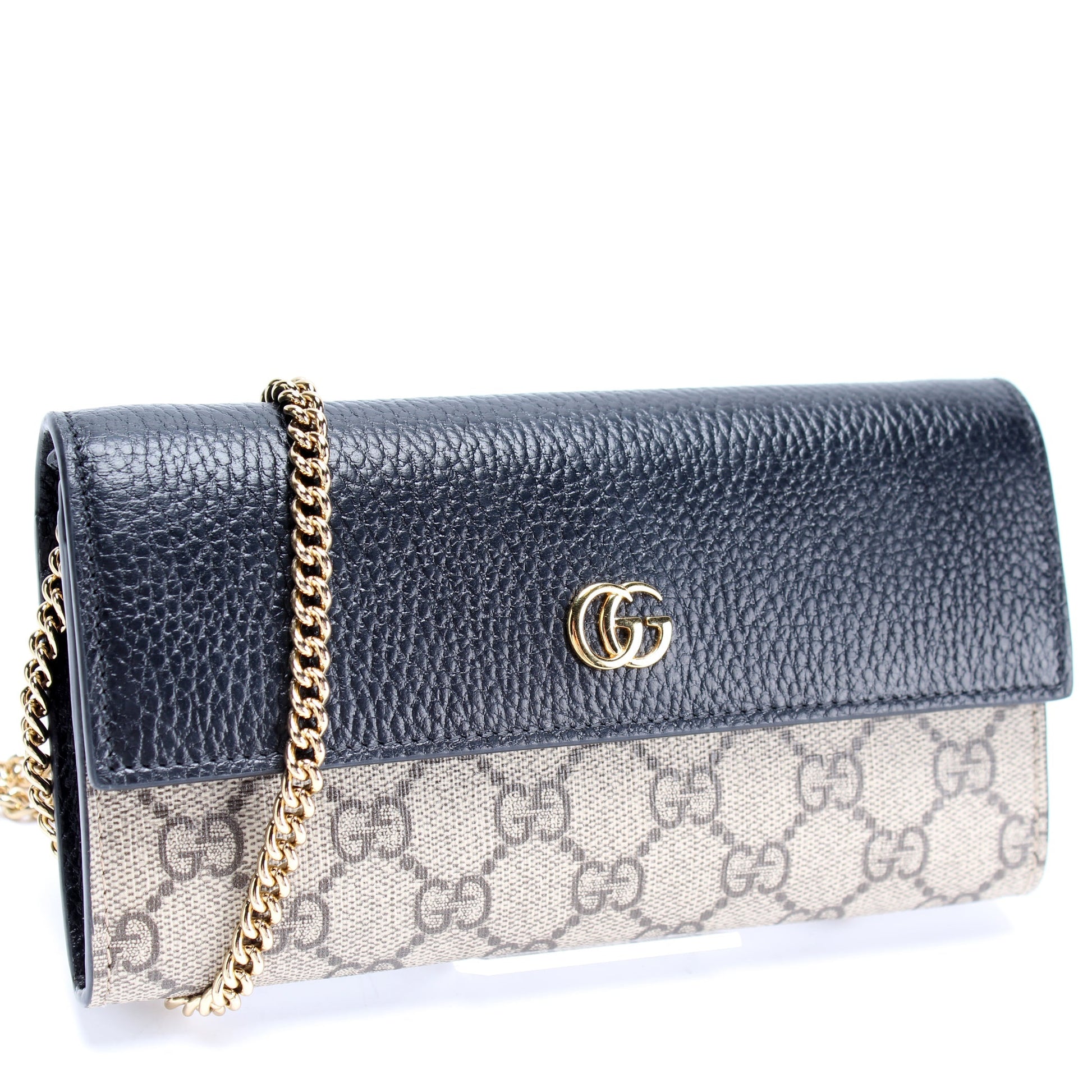 Gucci GG Marmont Chain Wallet Case Wallet 1