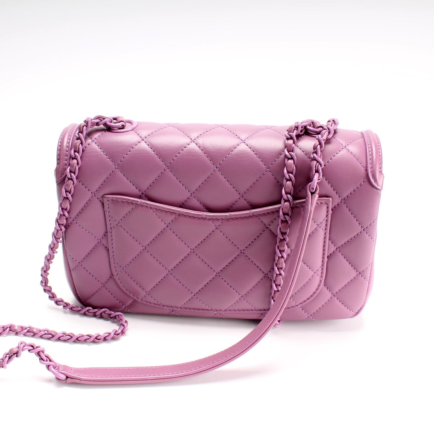Chanel CC Filigree Flap Calfskin 30MM Small Handbag