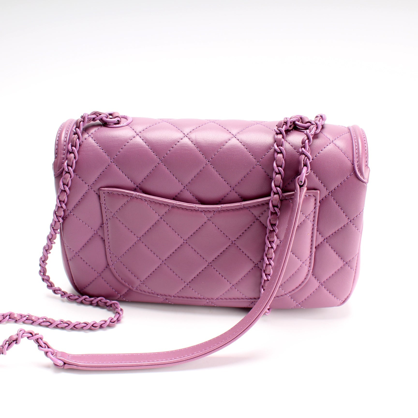 Chanel CC Filigree Flap Calfskin 30MM Small Handbag