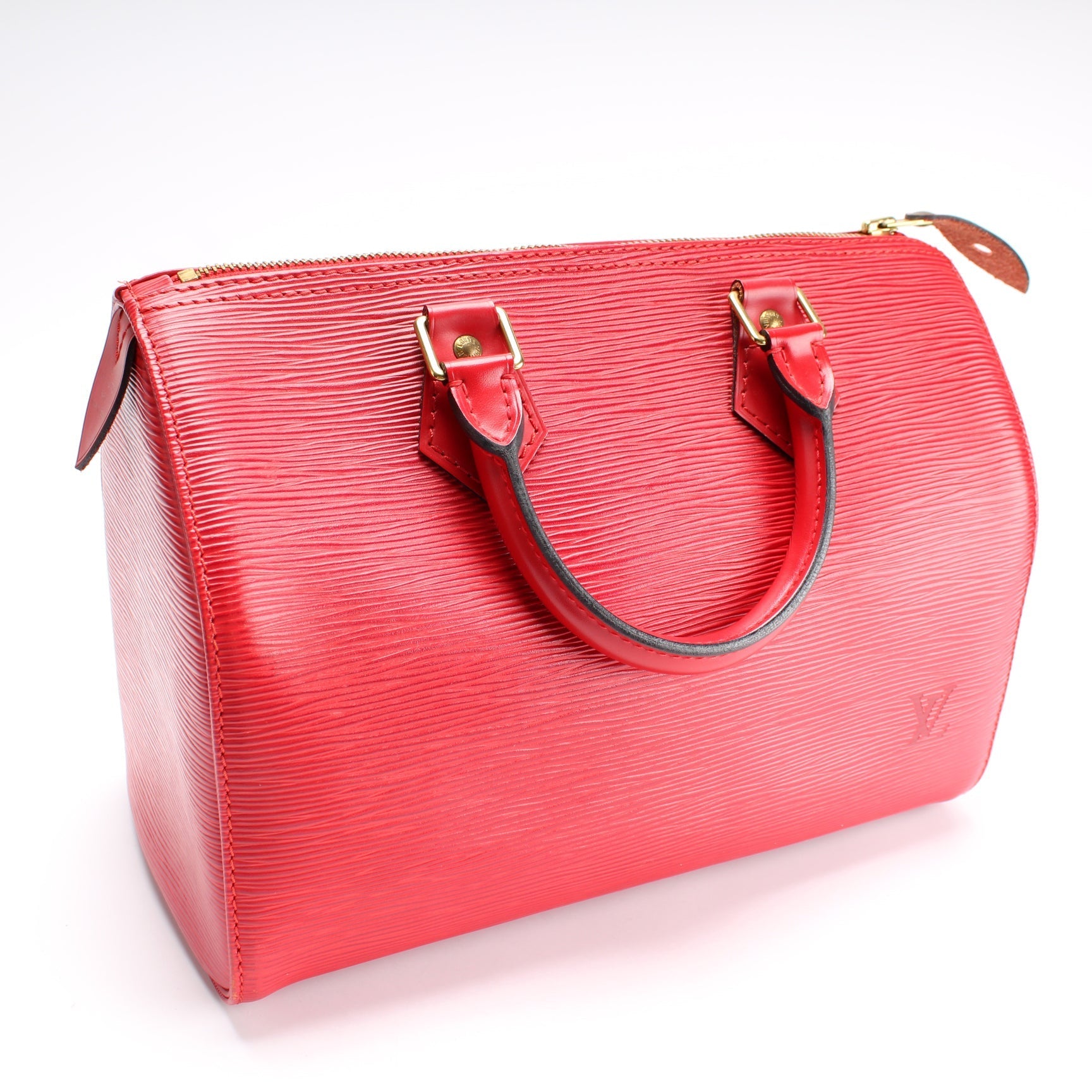 Louis Vuitton Speedy 25 Epi Handbag Epi 3