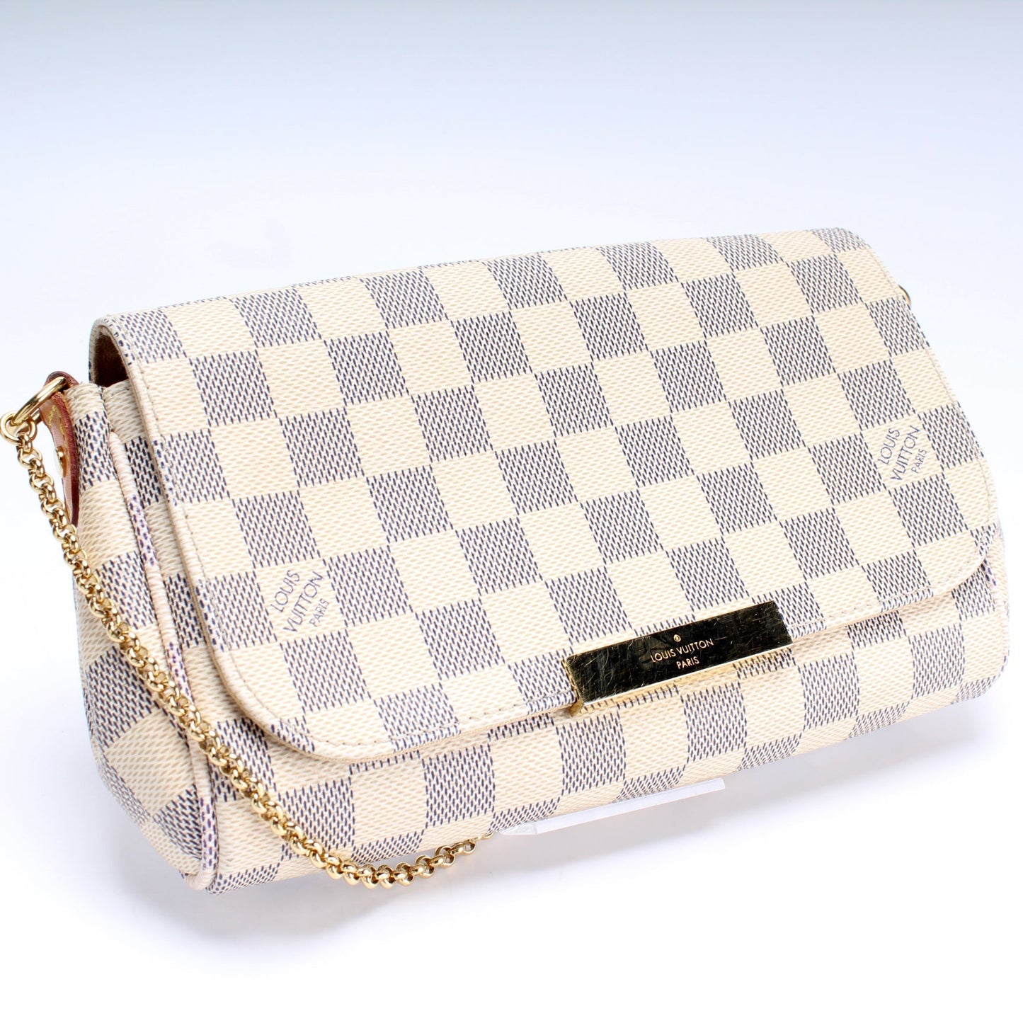 Louis Vuitton Favorite PM Azur Damier Handbag Azur 1