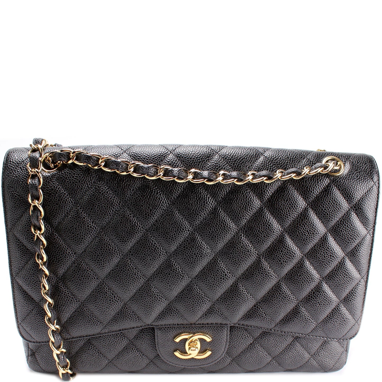 Chanel Classic Flap Maxi Caviar 13M Handbag
