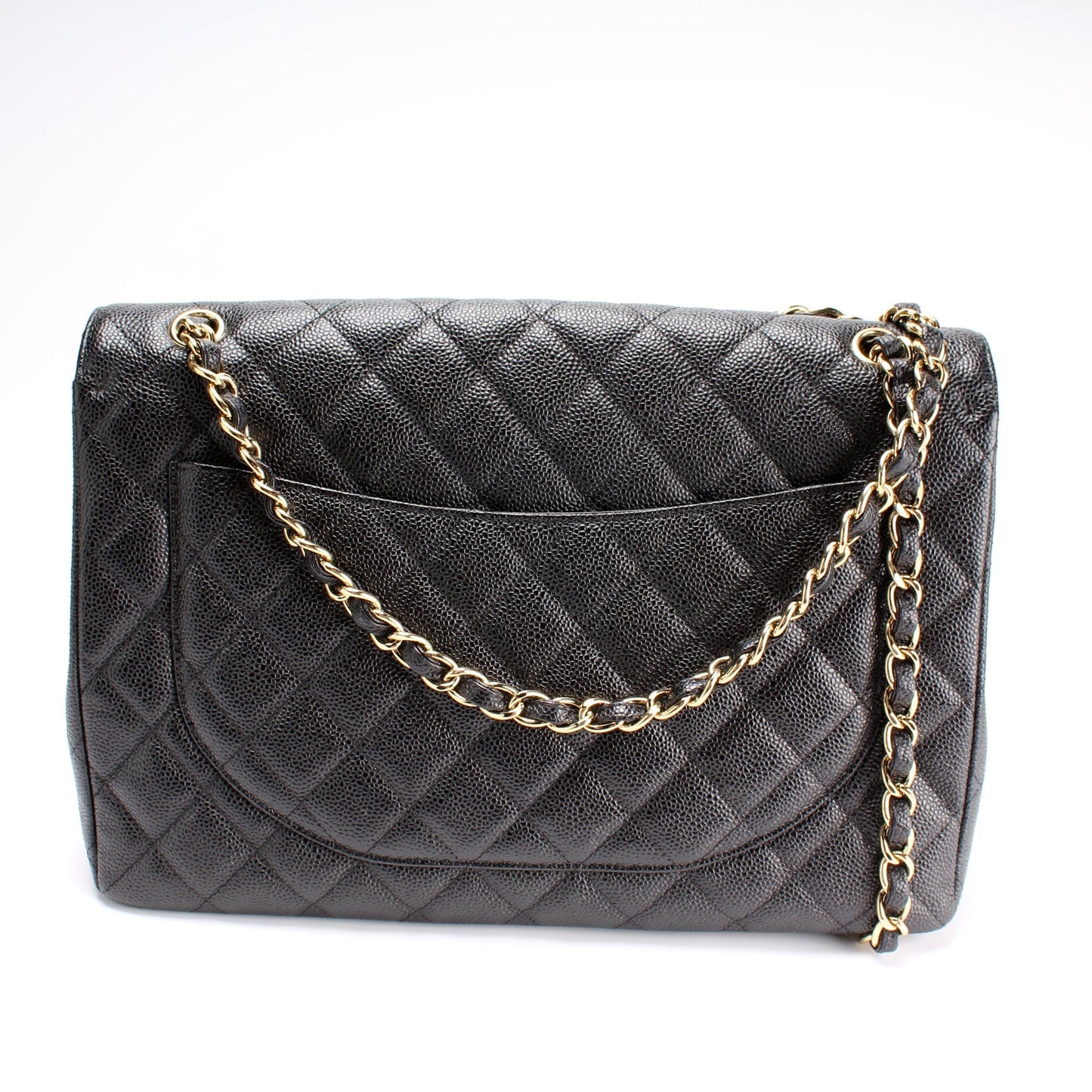 Chanel Classic Flap Maxi Caviar 13M Handbag