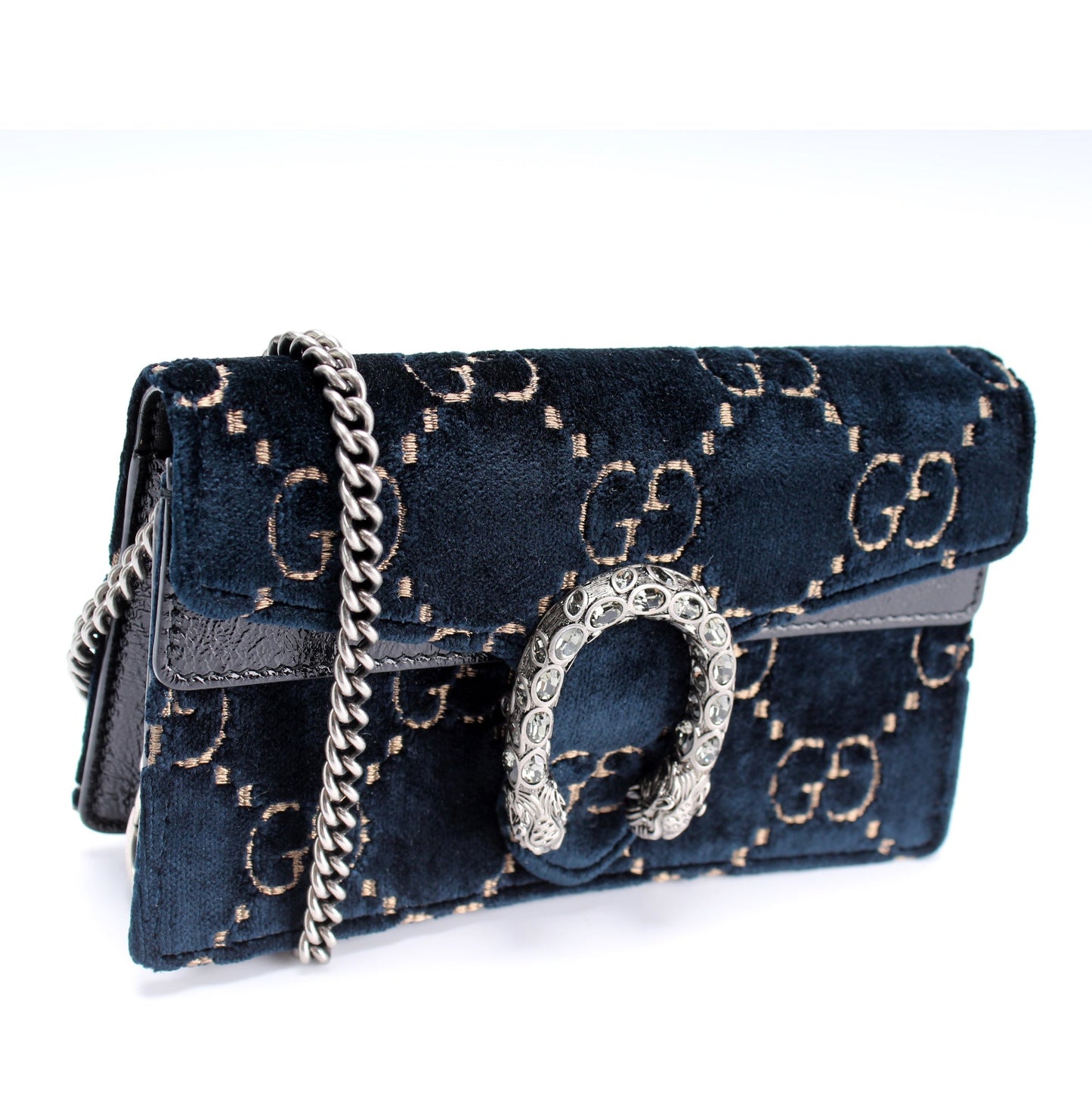 Gucci Dionysus GG Velvet Super Mini Travel Bag
