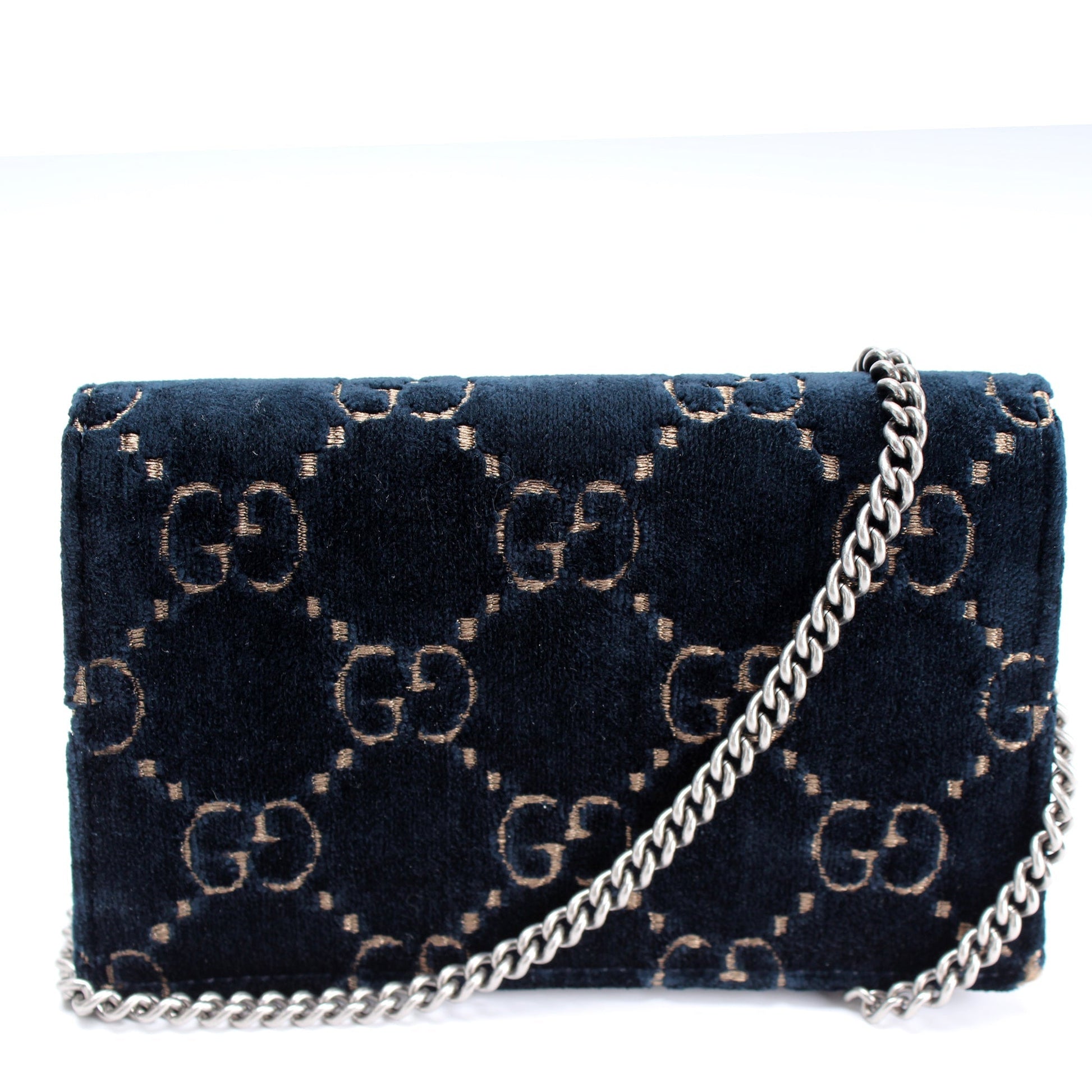 Gucci Dionysus GG Velvet Super Mini Travel Bag