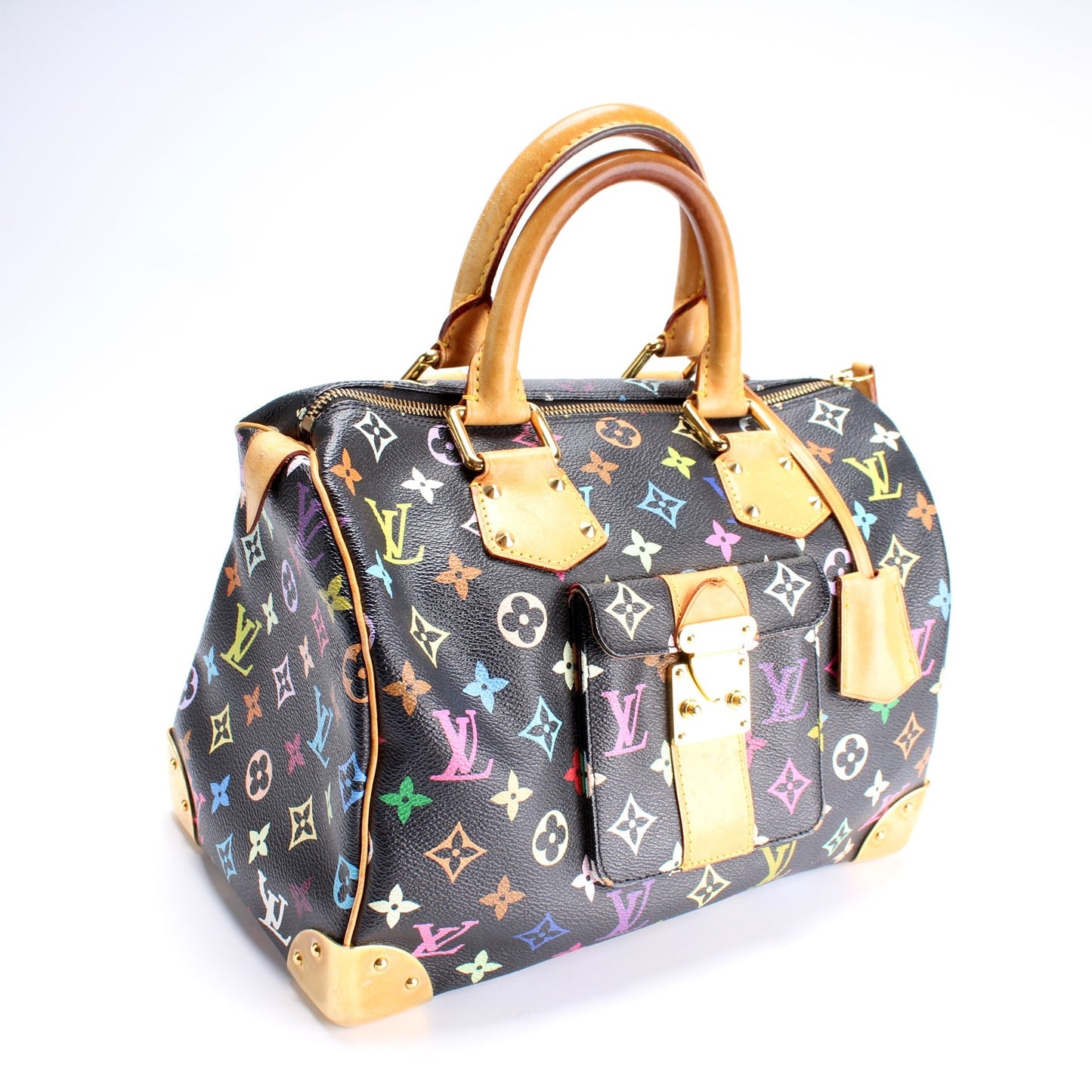 Louis Vuitton Speedy 30 Monogram Multicolor Handbag Monogram 1