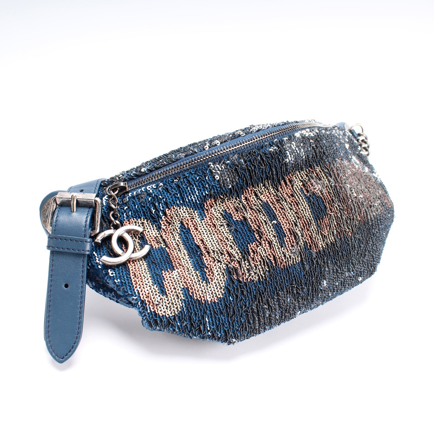 Chanel Coco Cube Sequined Belt 23M