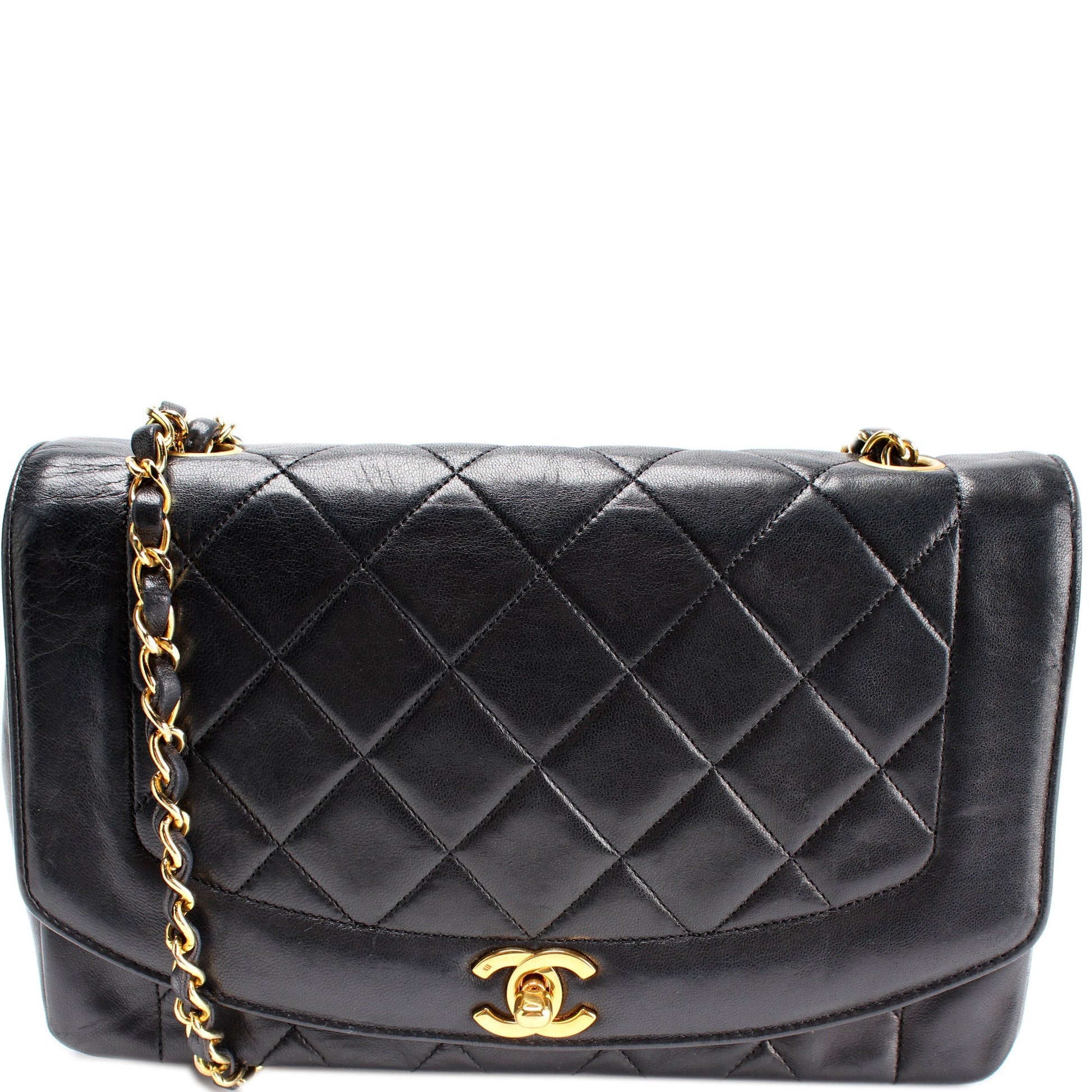 Chanel Diana Flap Lambskin 4M Small Handbag