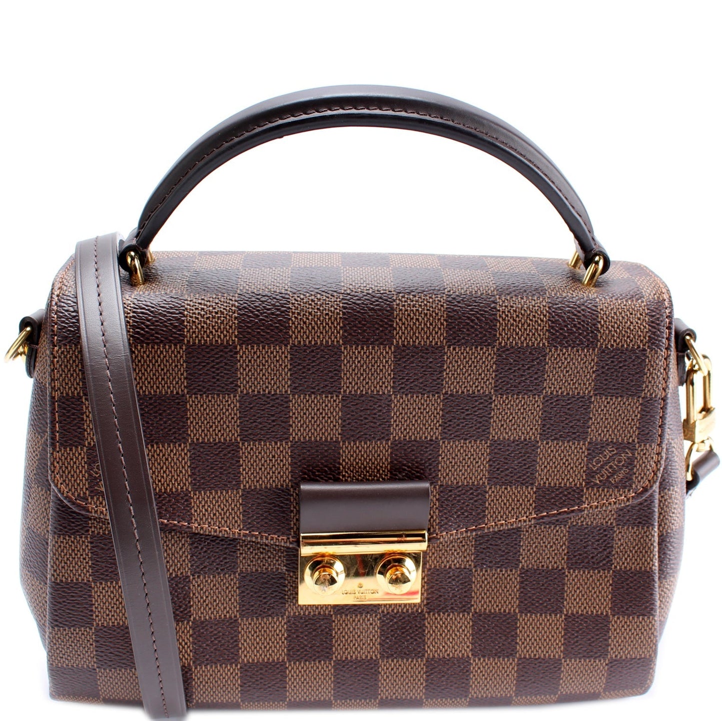 Louis Vuitton Croisette Ebene Damier Handbag Ebene 4