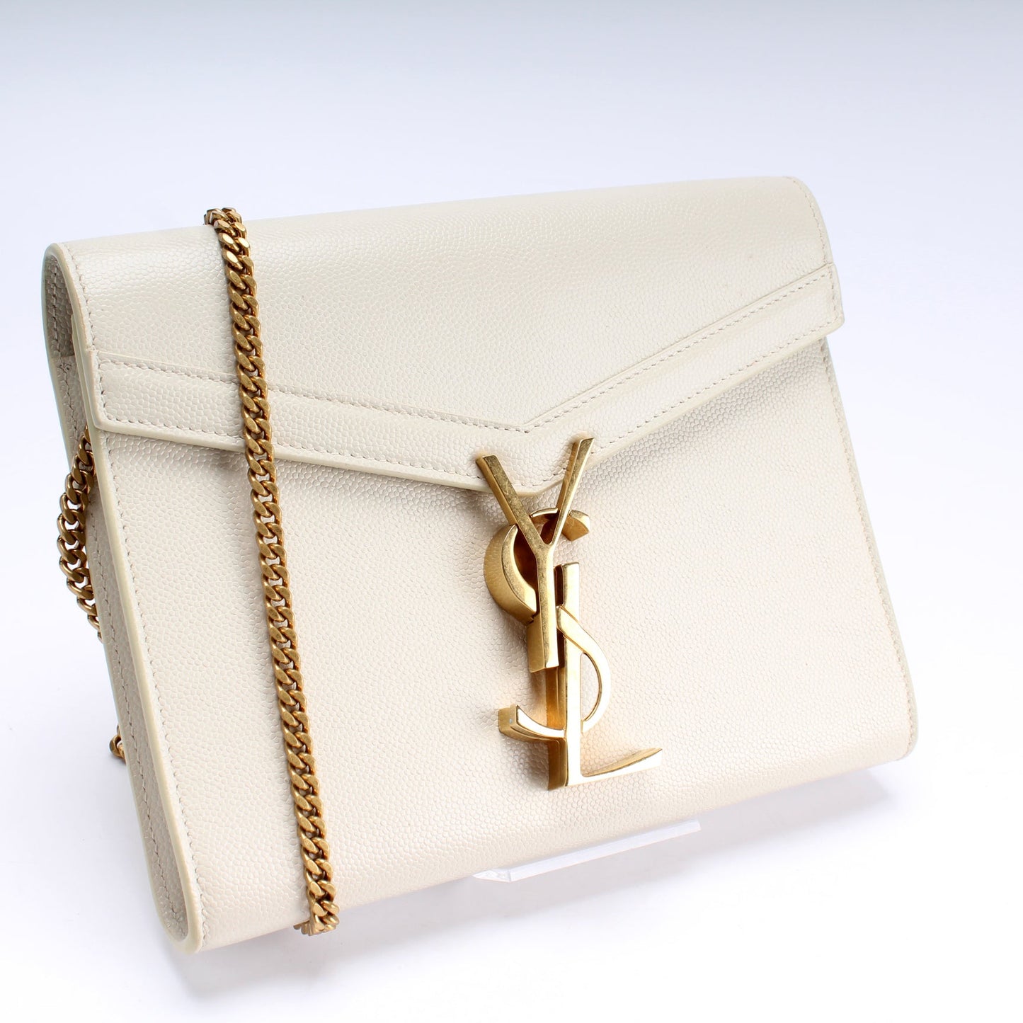 YSL Saint Laurent Cassandra Wallet Grain Bag Chain Travel Bag