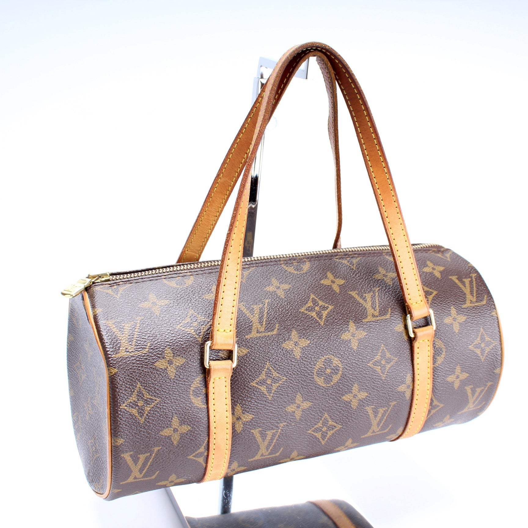 Louis Vuitton Papillon 26 10.5 Monogram Handbag 5 Monogram