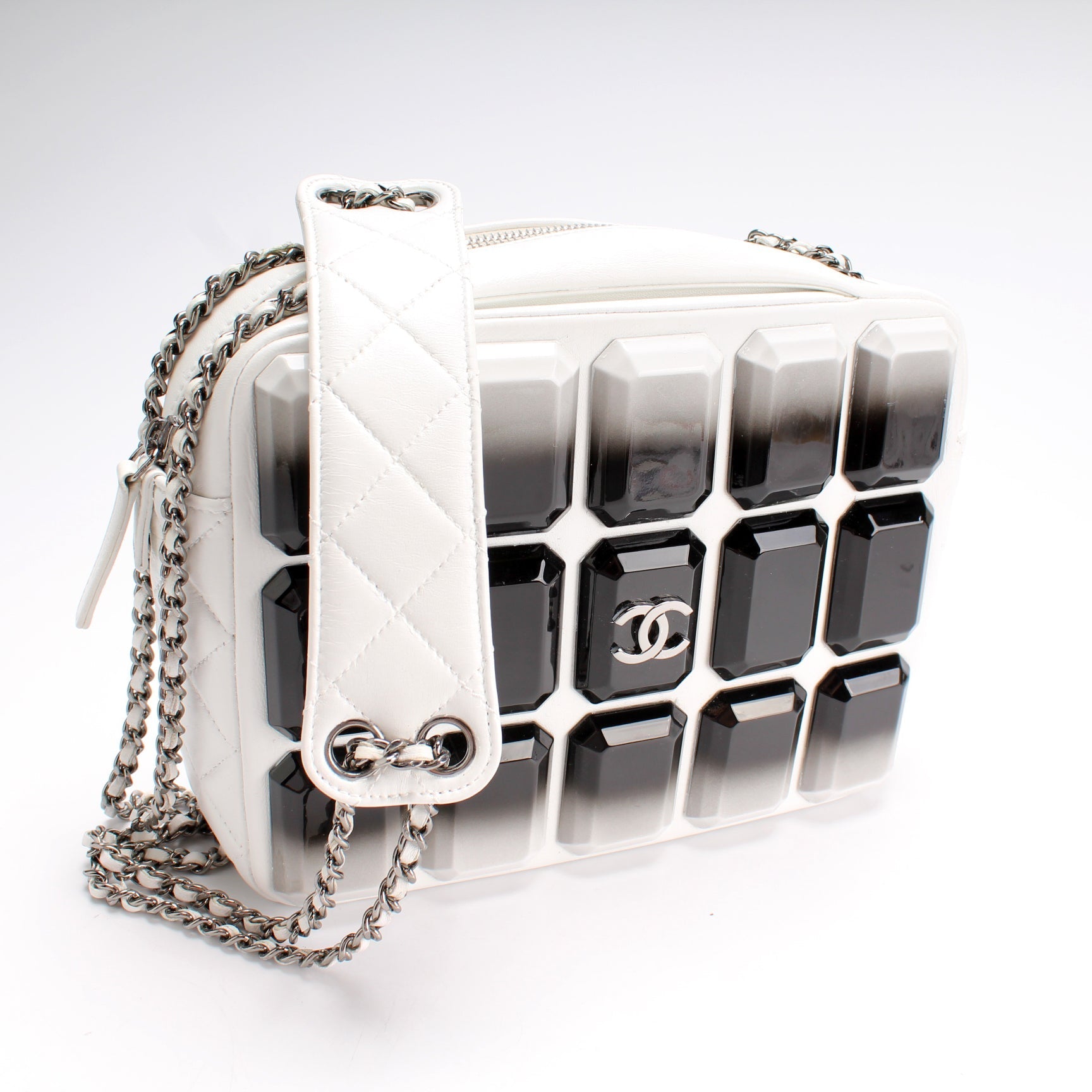 Chanel Evening Art Embellished Camera Crossbody Bag Bag 1
