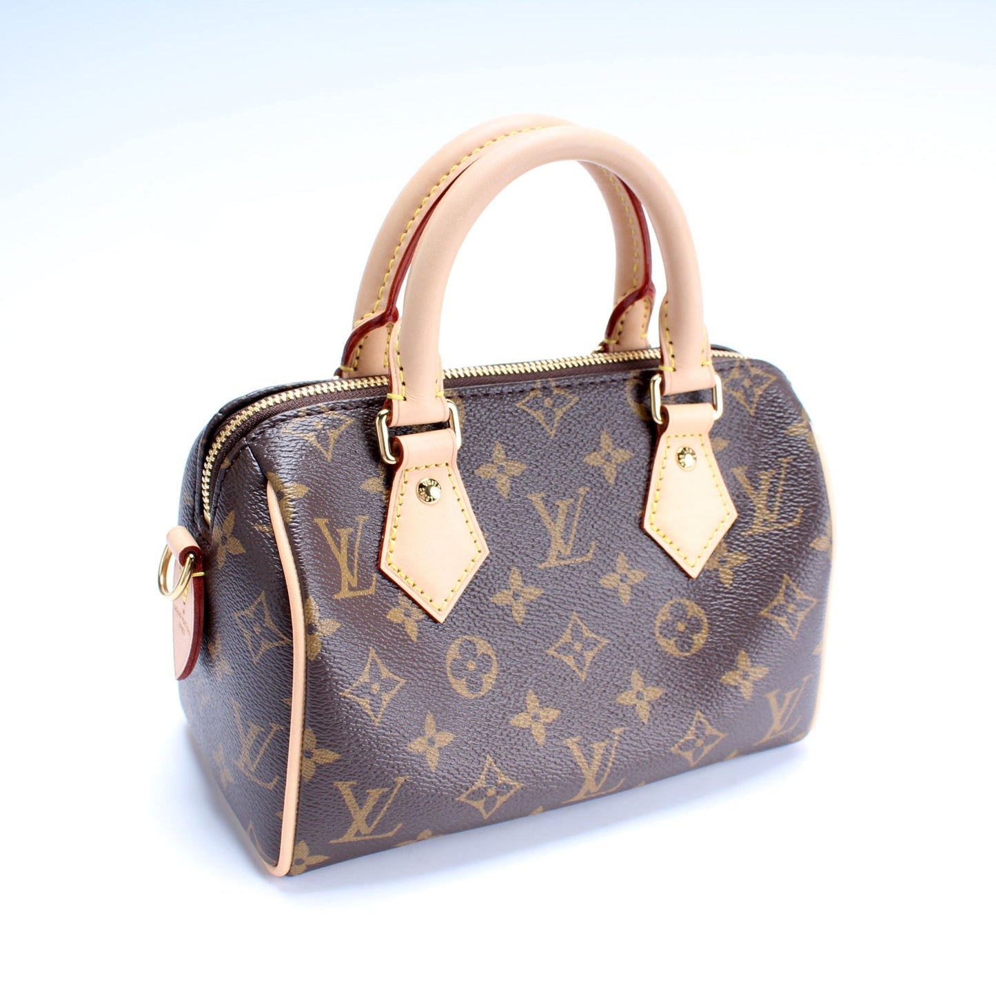 Louis Vuitton Speedy 20 Bandouliere W O Monogram Handbag