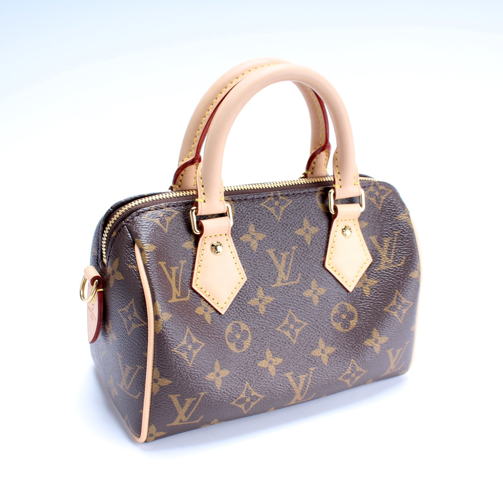 Louis Vuitton Speedy 20 Bandouliere W O Monogram Handbag