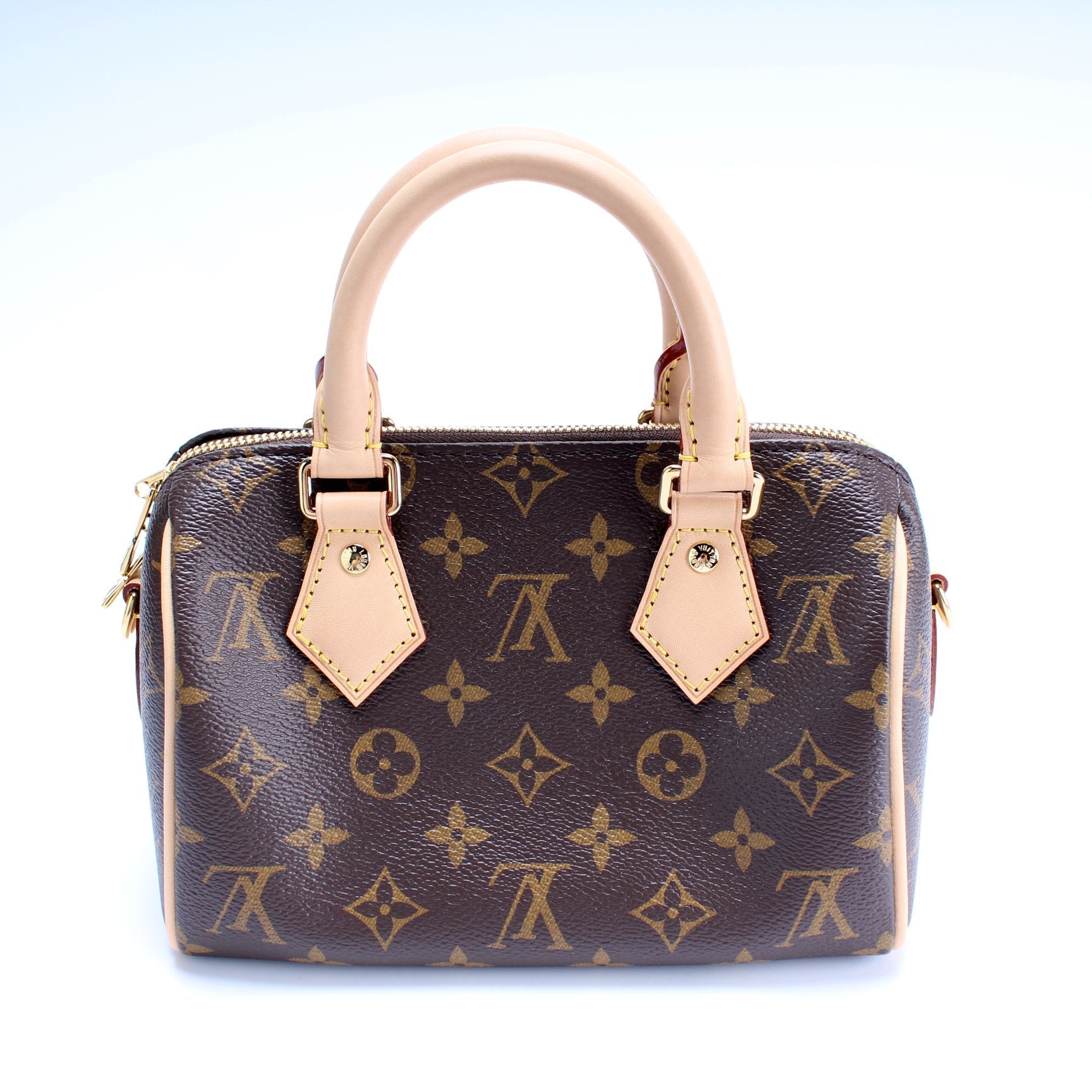 Louis Vuitton Speedy 20 Bandouliere W O Monogram Handbag