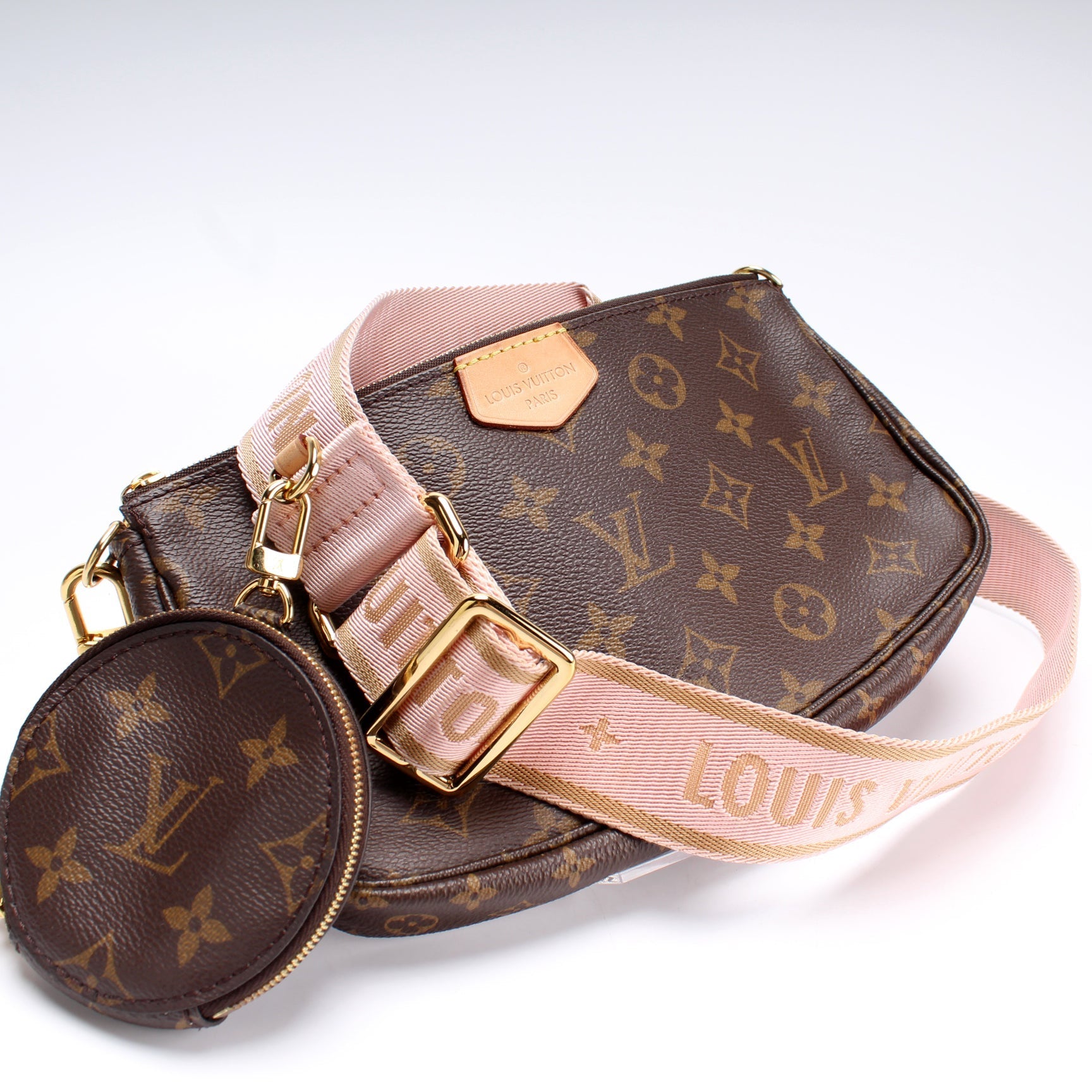 Louis Vuitton Multi Pochette Monogram Clutch Bag Monogram 6