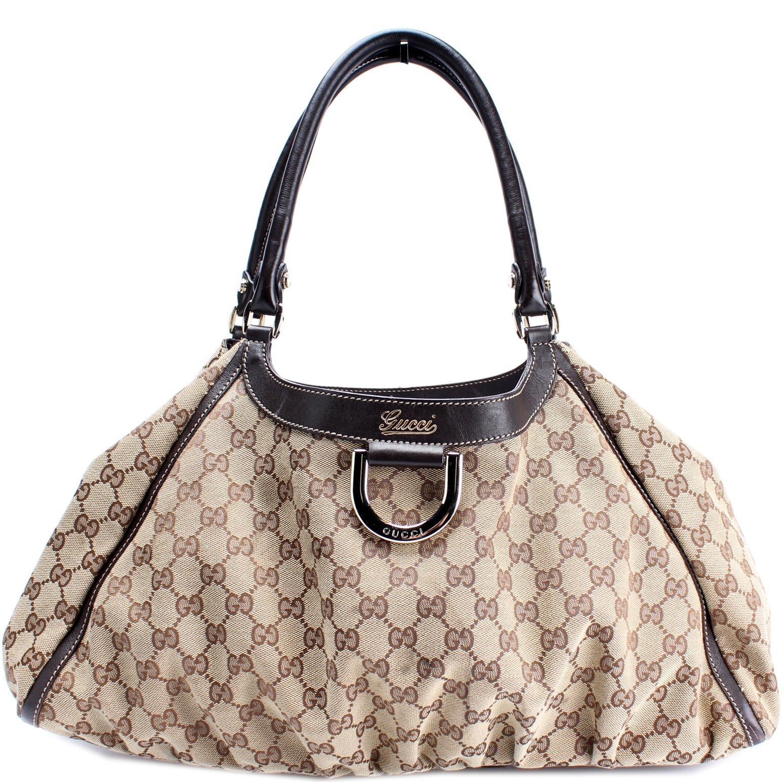 Gucci GG Abbey D Ring Canvas Large Jewelry